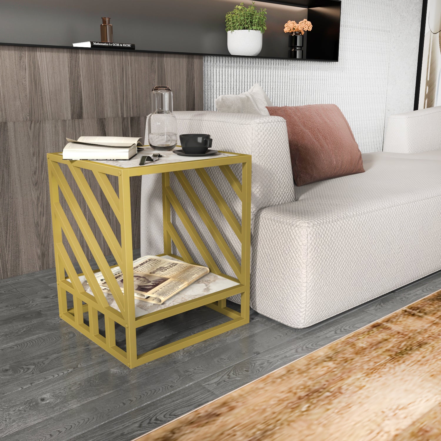 Flora & Norm Living Room Table Set