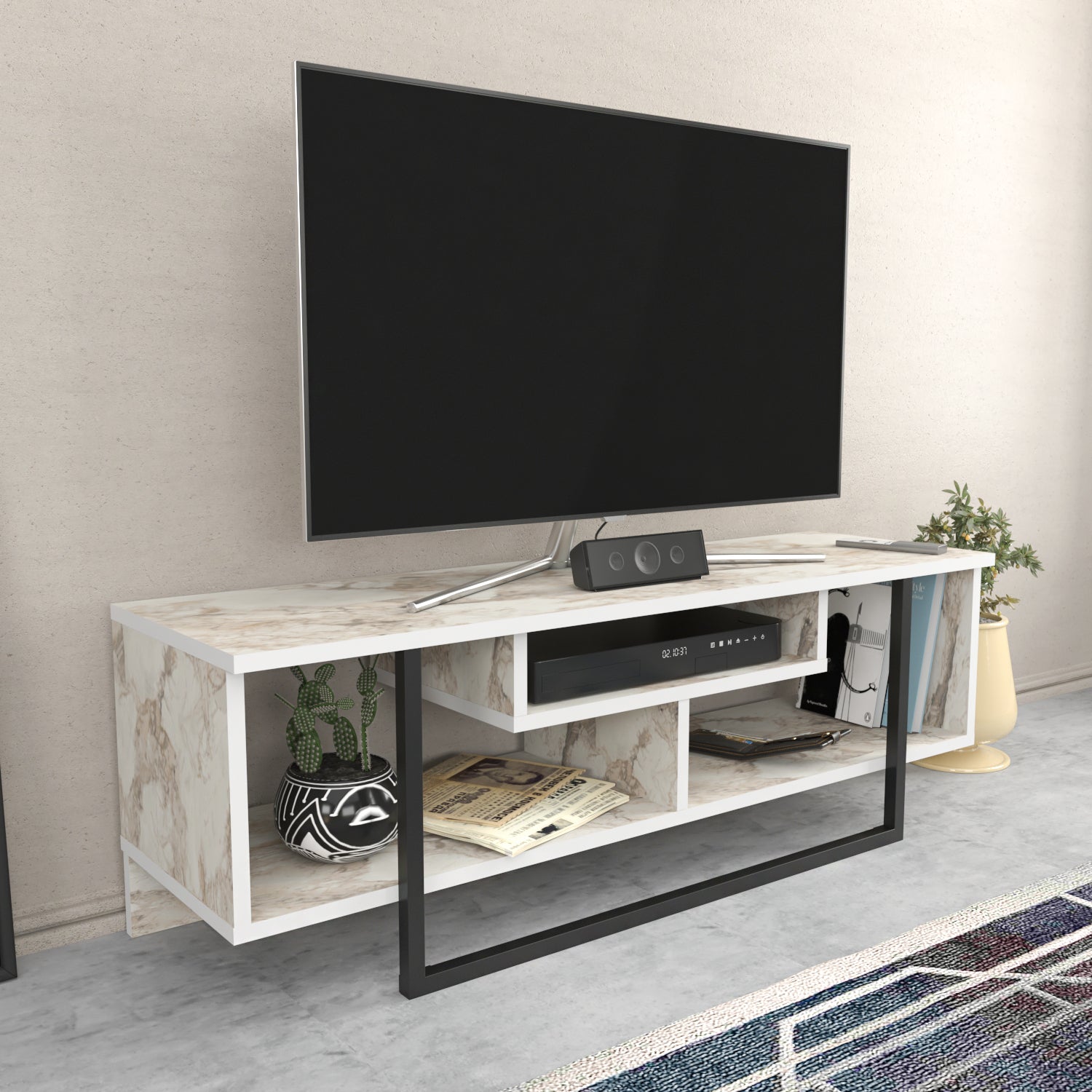 Asal 47'' TV Stand Media Consol for Up To 60'' TVs