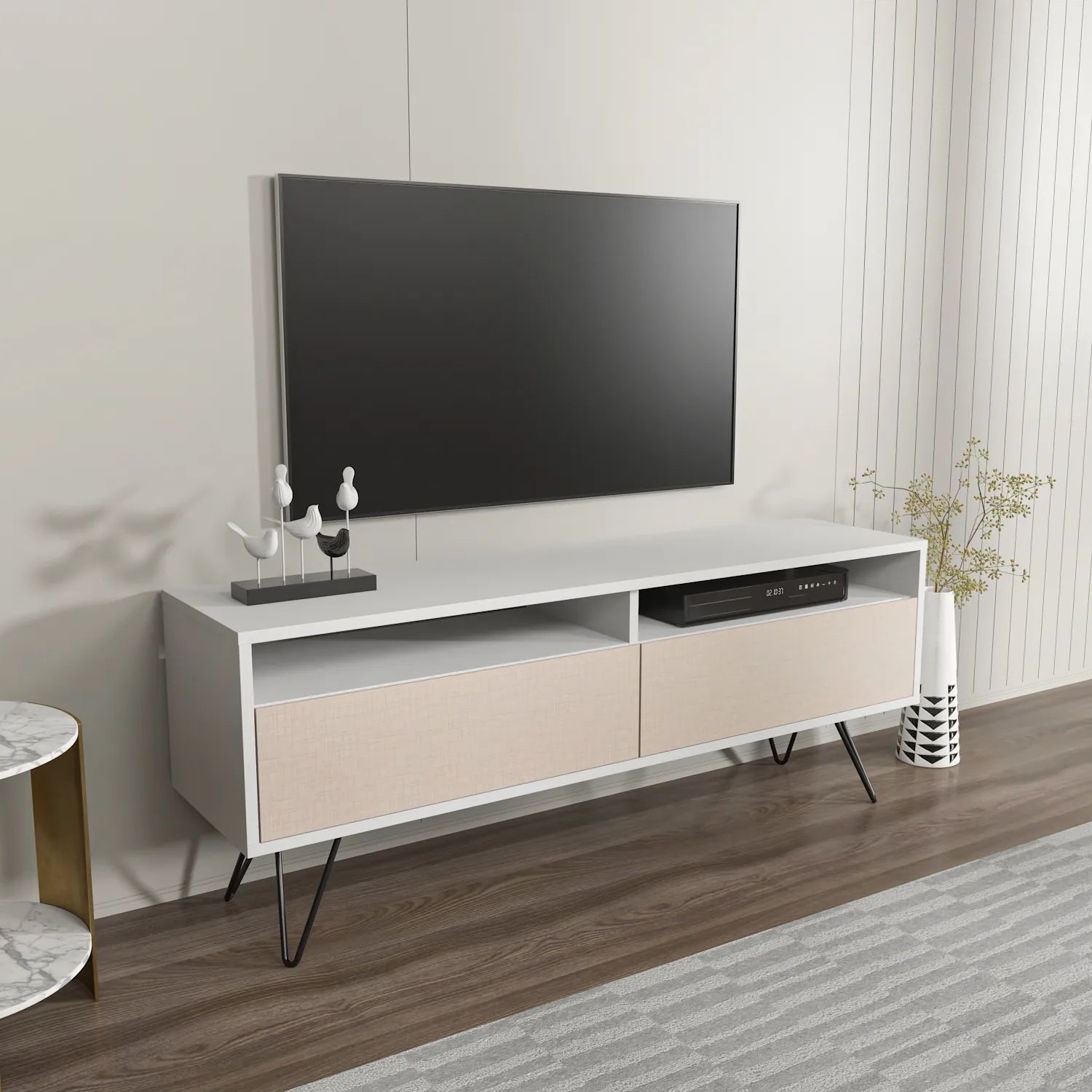 Flay 55" Wide TV Stand for TVs up to 65" | Media Console