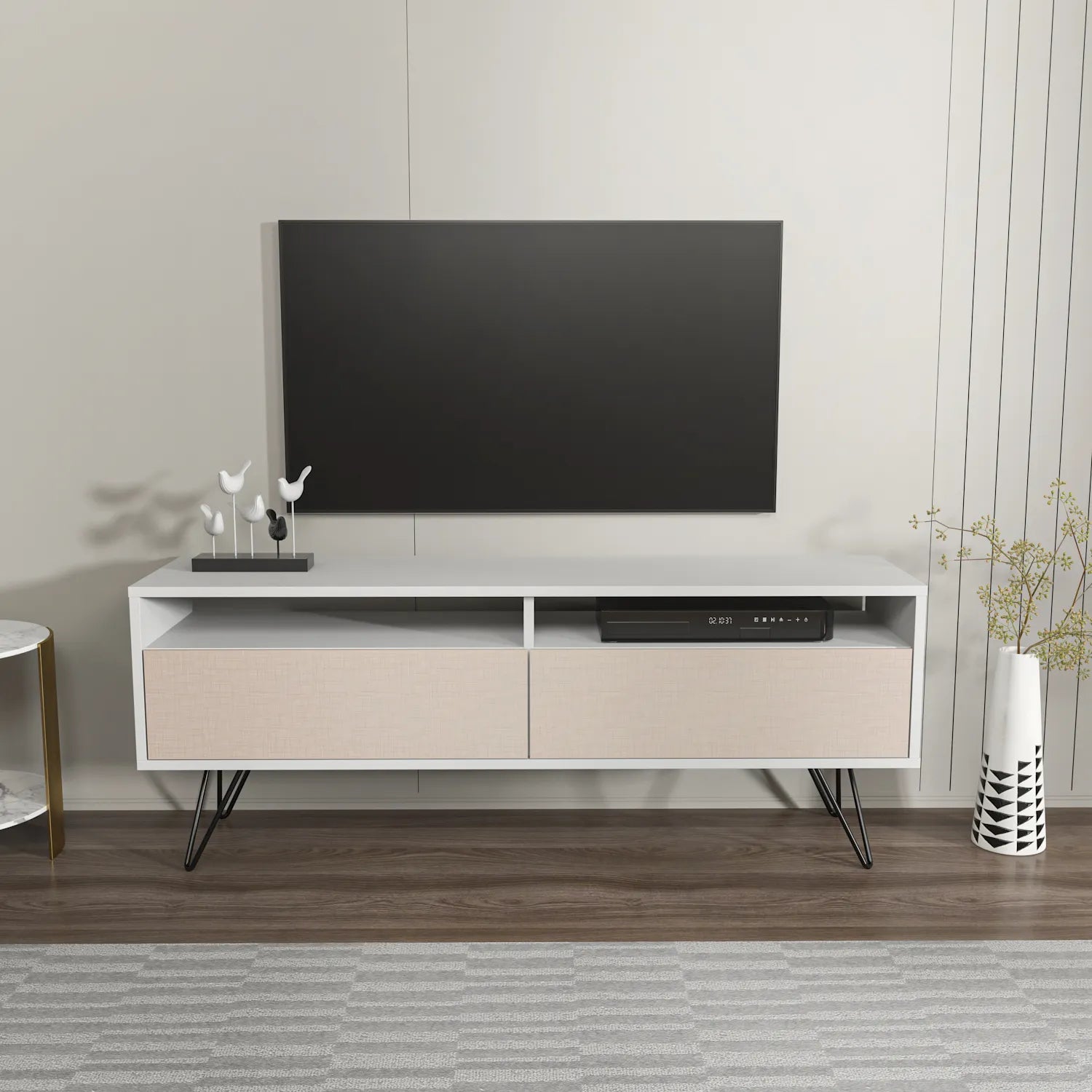 Flay 55" Wide TV Stand for TVs up to 65" | Media Console