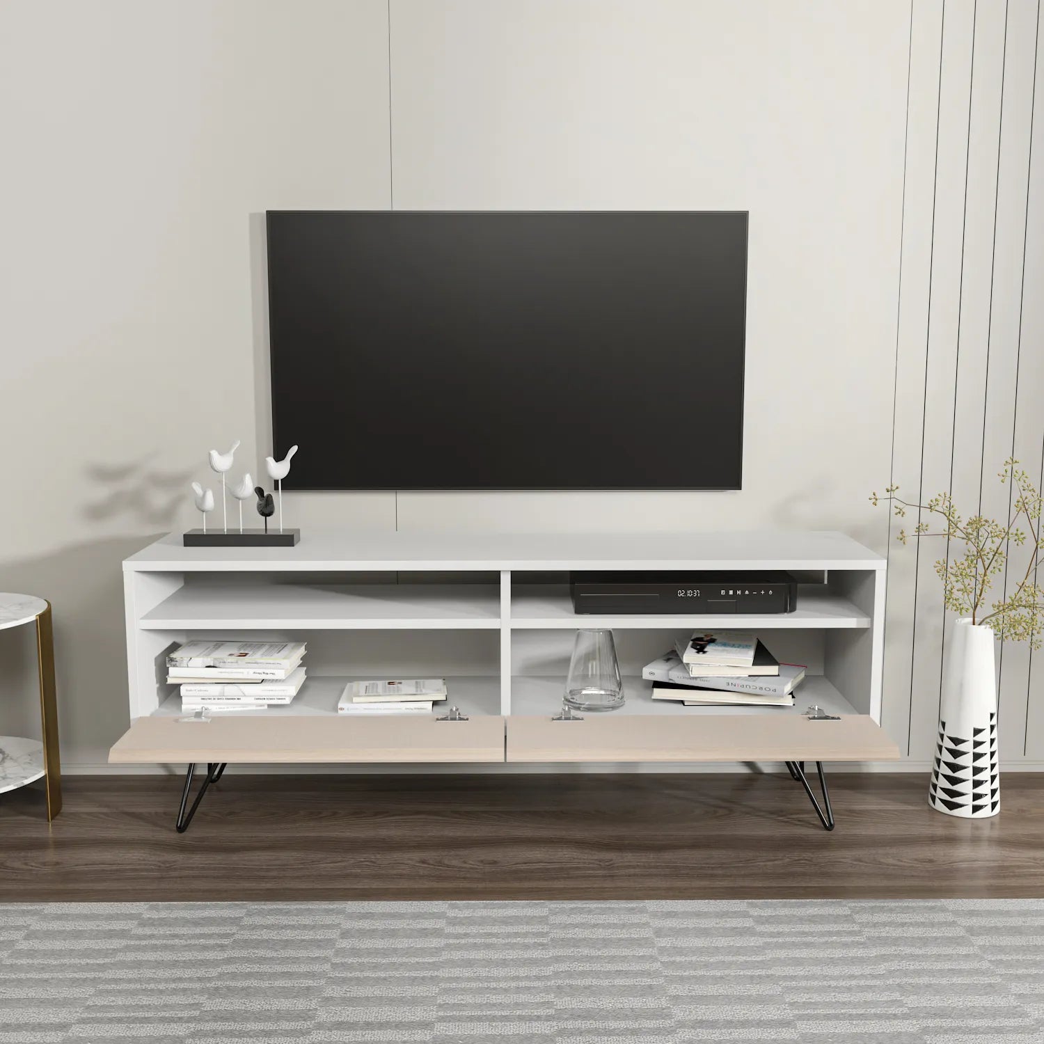 Flay 55" Wide TV Stand for TVs up to 65" | Media Console