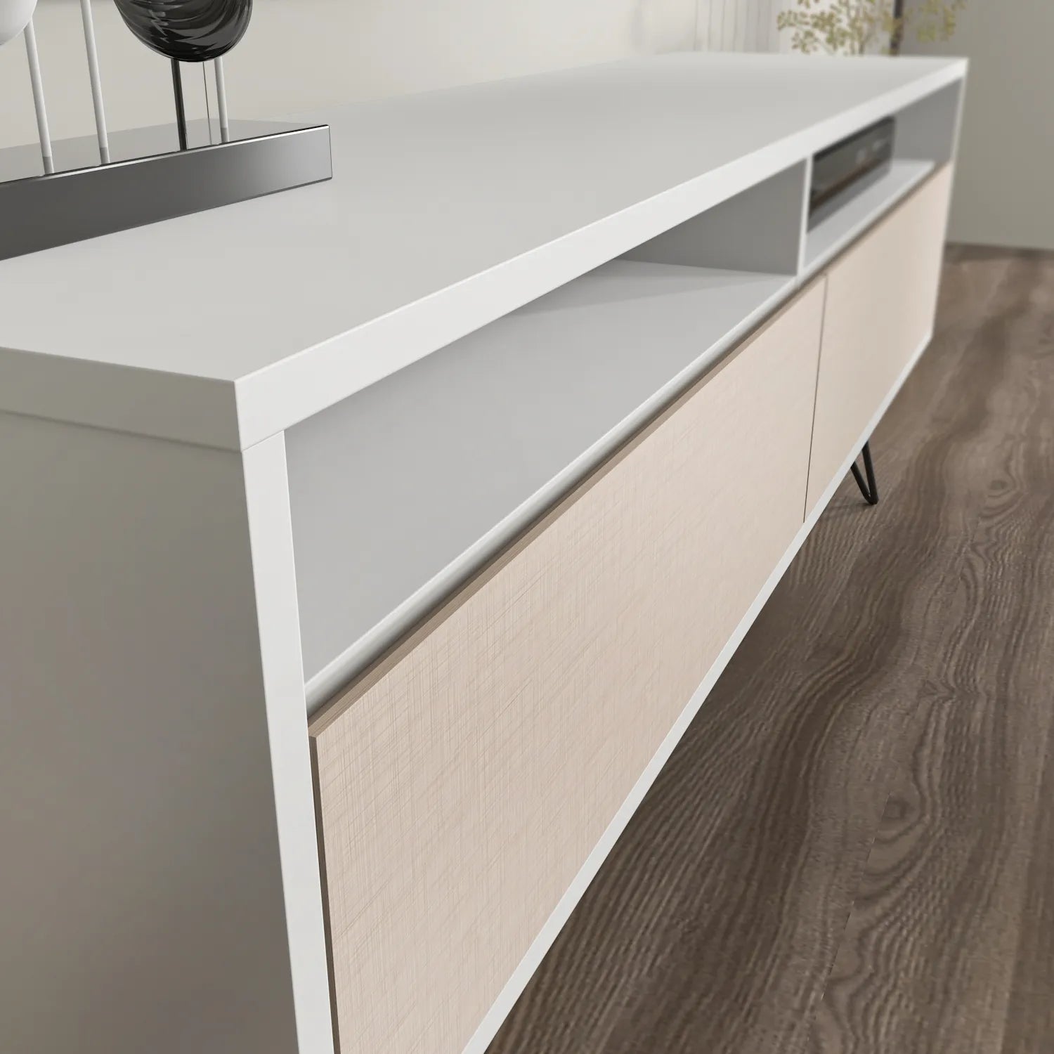 Flay 55" Wide TV Stand for TVs up to 65" | Media Console