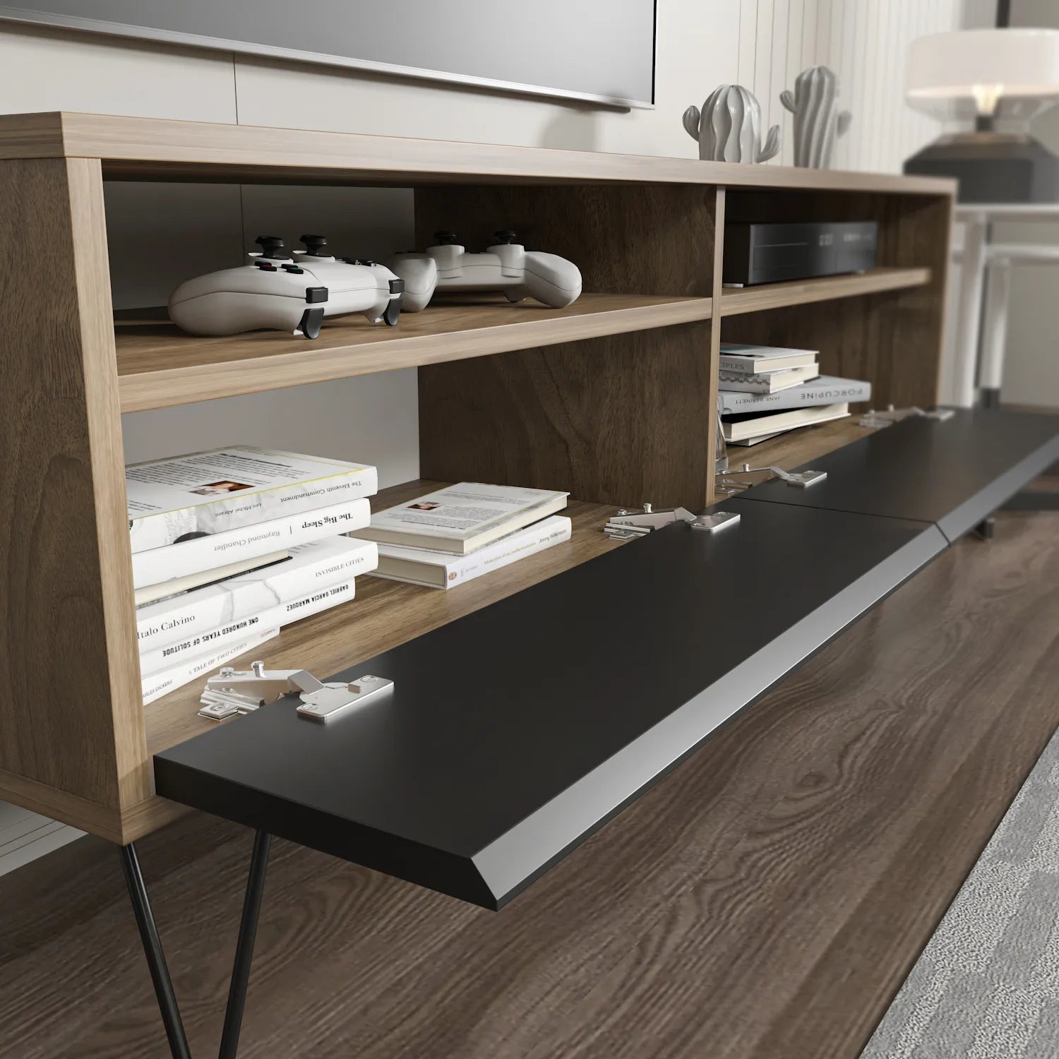 Flay 55" Wide TV Stand for TVs up to 65" | Media Console