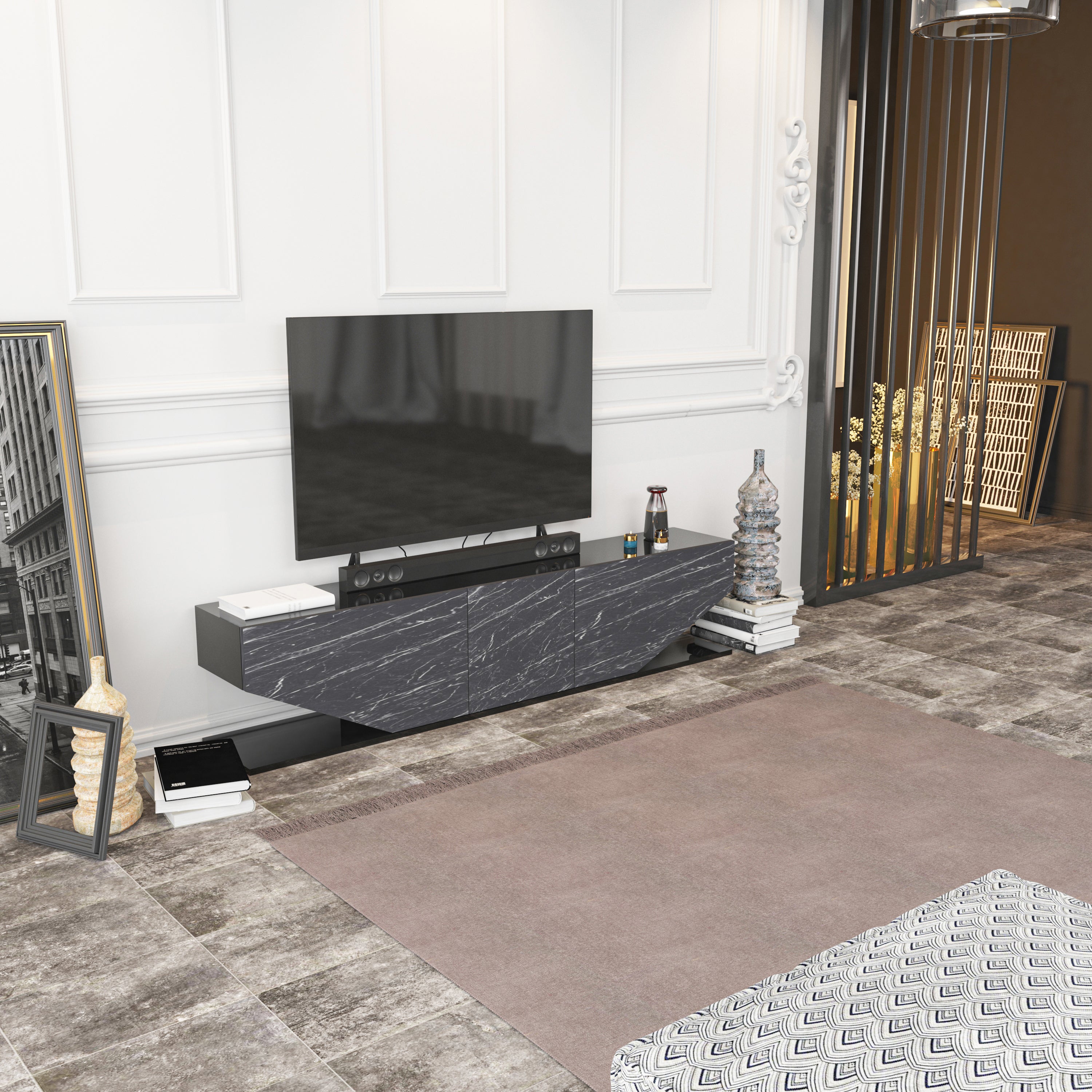 Incia 71'' TV Stand Media Console for Up to 75'' TVs