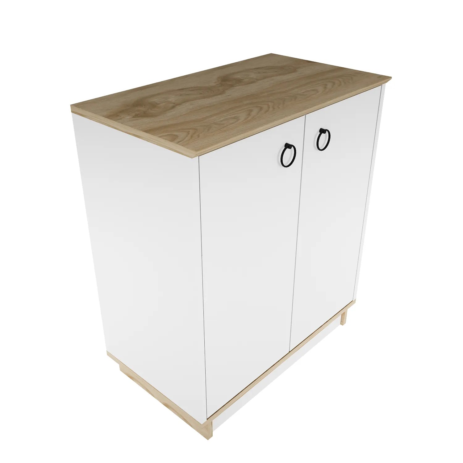 Nuanse Storage Cabinet with Doors | Accent Cabinet | Shoe Rack