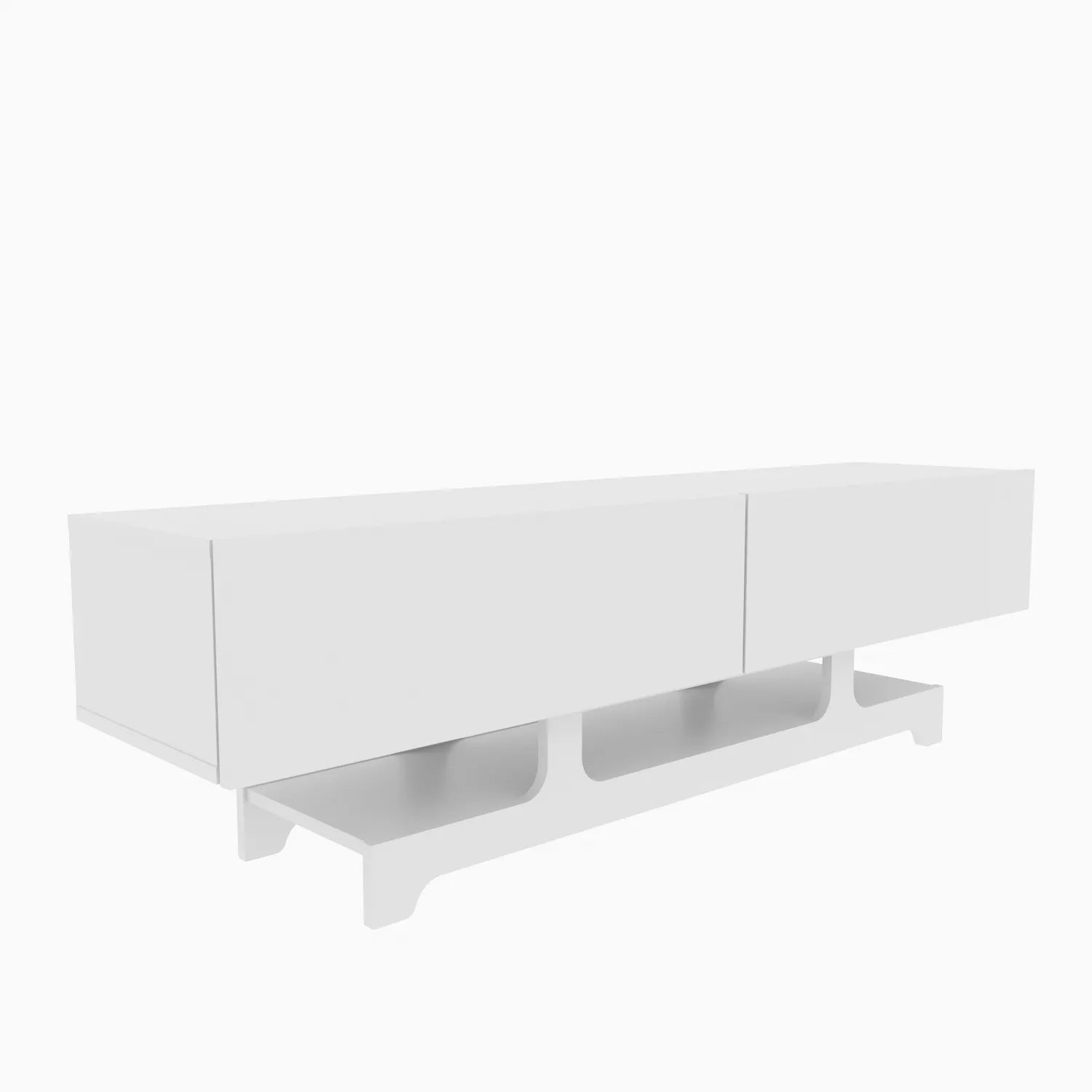 Tera 63" Wide TV Stand and Media Console for TVs up to 72"
