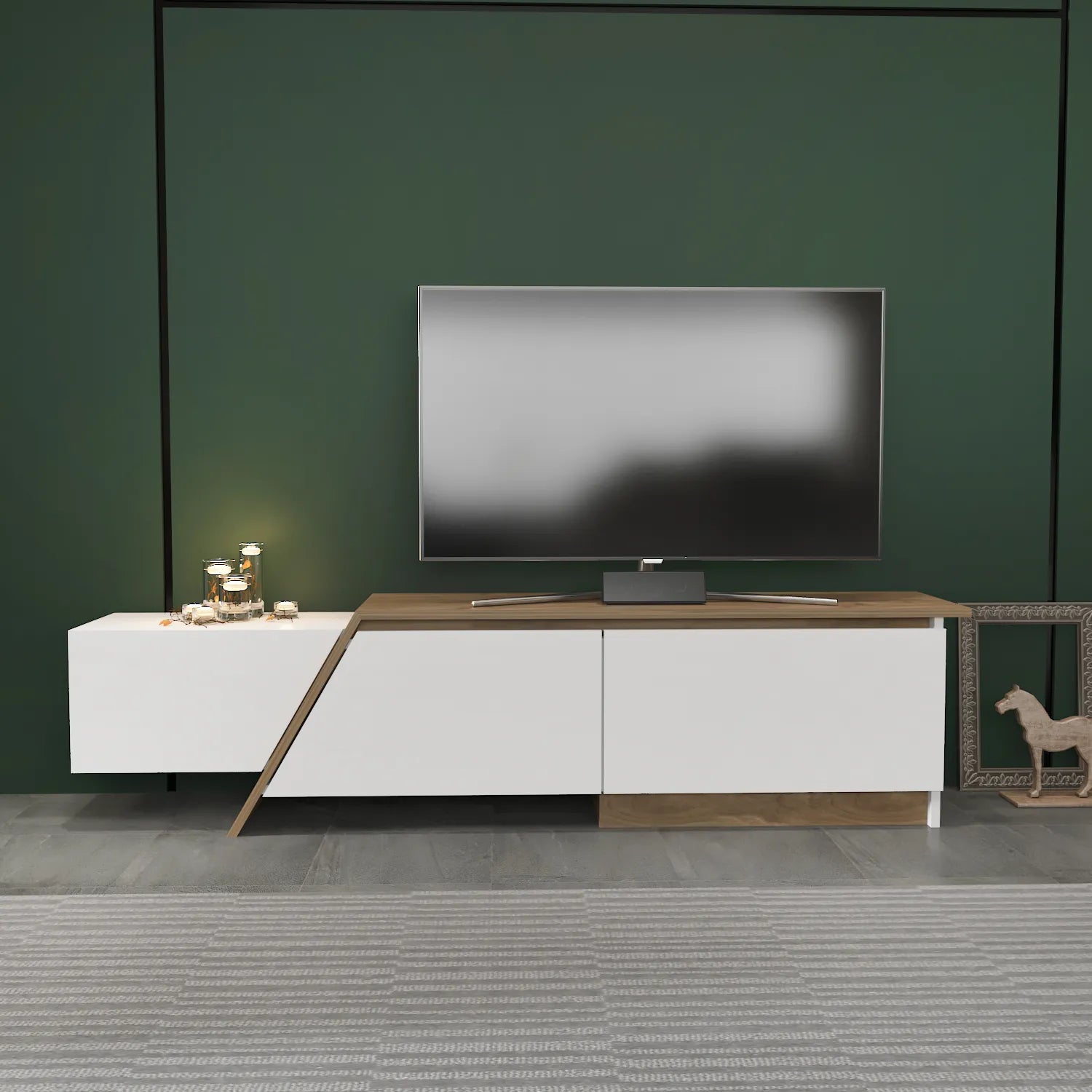 Zonas 71" Wide TV Stand and Media Console for TVs up to 65"