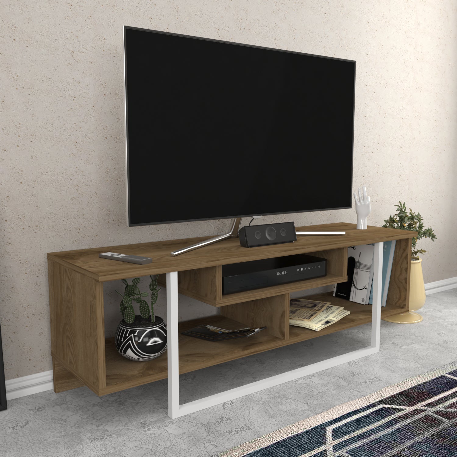 Asal 47'' TV Stand Media Consol for Up To 60'' TVs