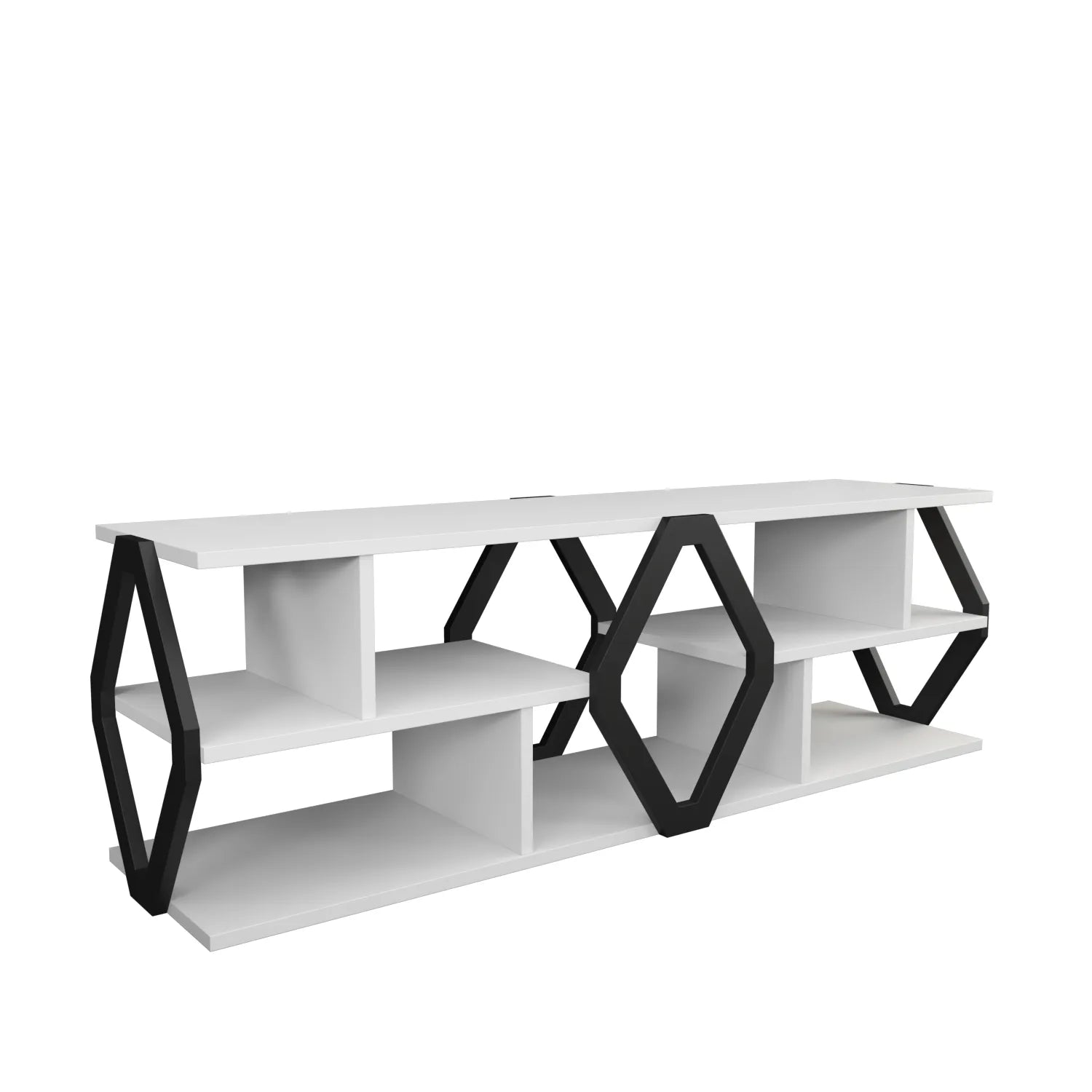 Erisa 55 inch Wide TV Stand Media Console for TVs up to 60 inch