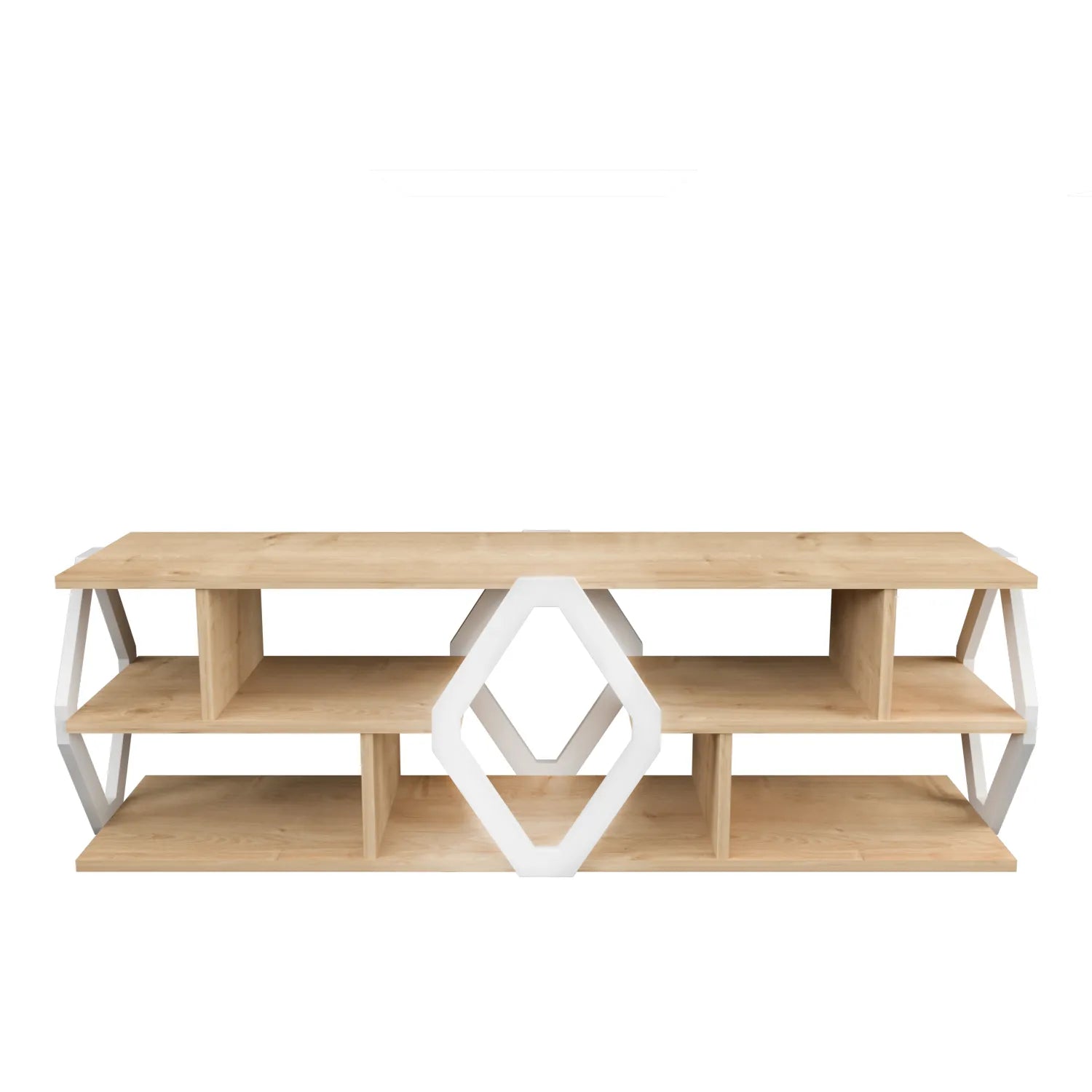 Erisa 55 inch Wide TV Stand Media Console for TVs up to 60 inch