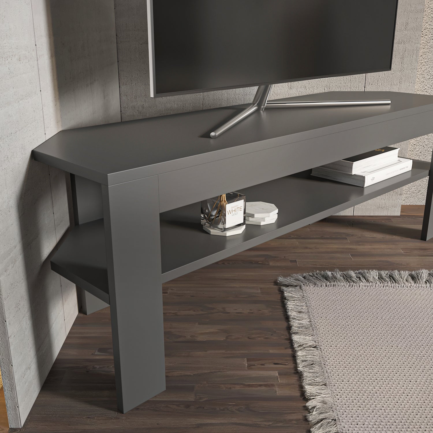Rita 47" Wide Corner TV Stand