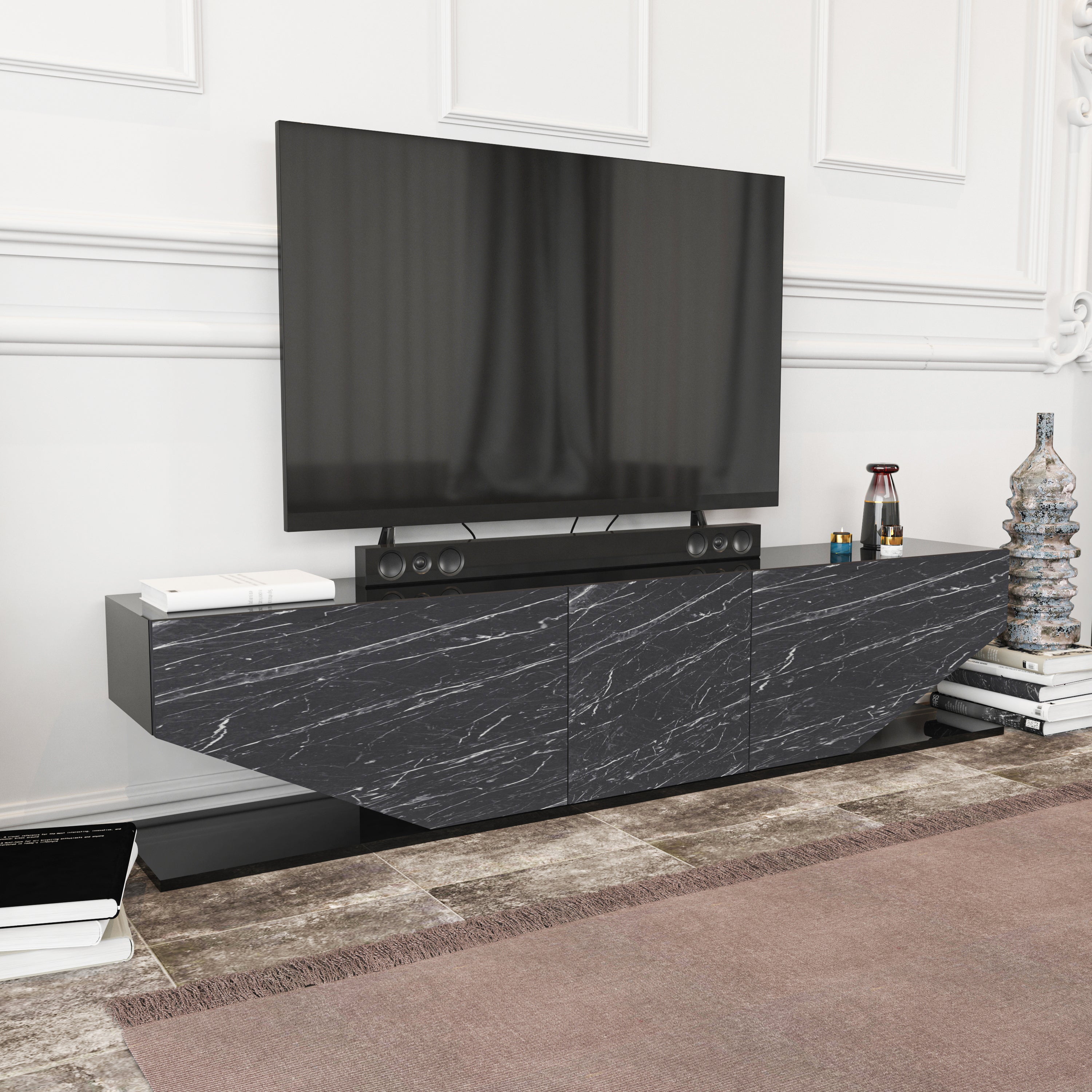 Incia 71'' TV Stand Media Console for Up to 75'' TVs