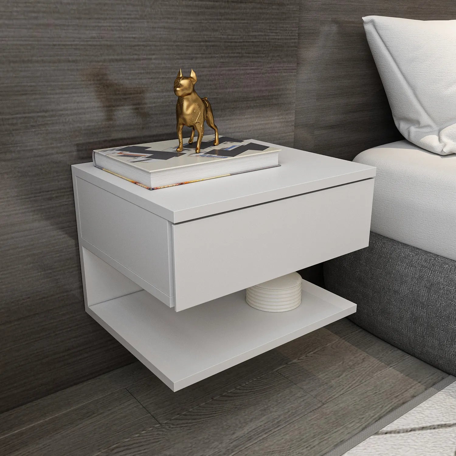 Vivid Floating Nightstand