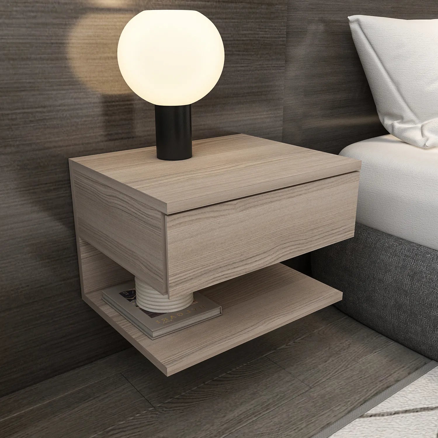 Vivid Floating Nightstand
