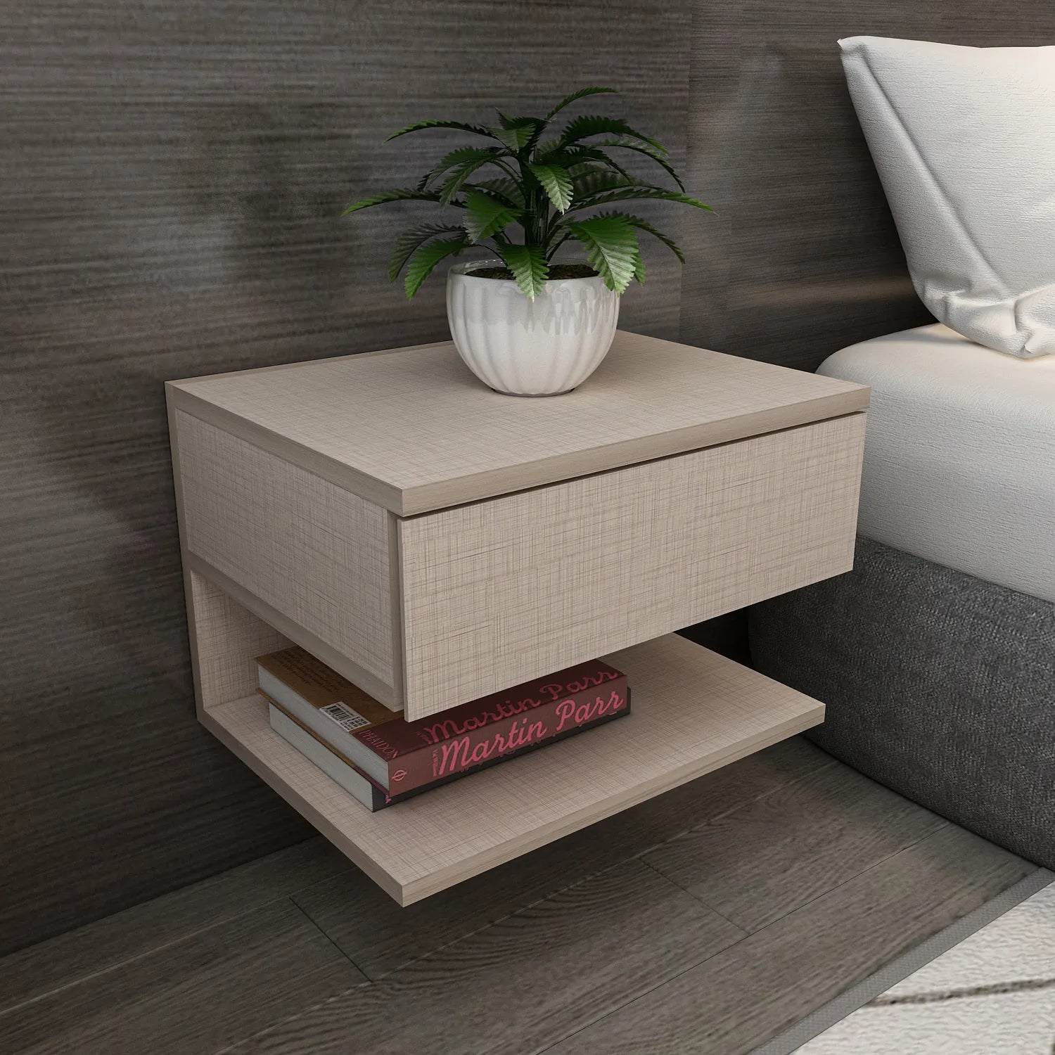 Vivid Floating Nightstand