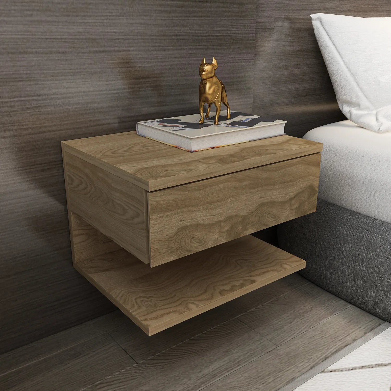 Vivid Floating Nightstand