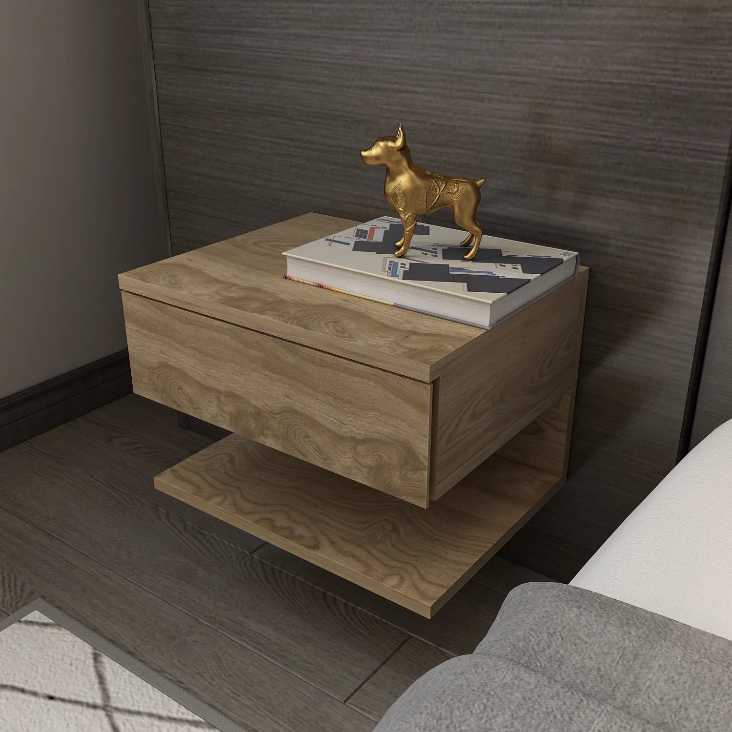 Vivid Floating Nightstand