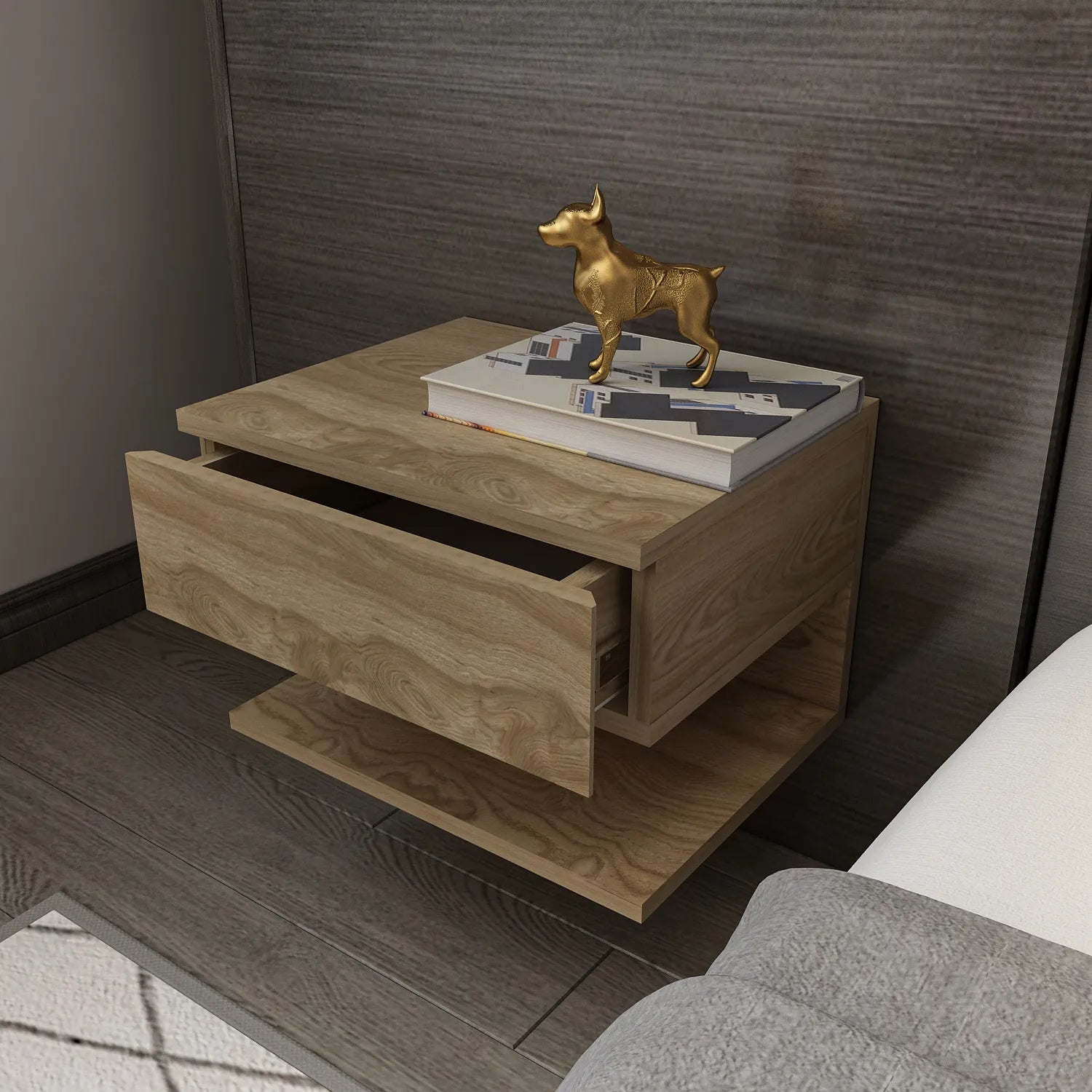 Vivid Floating Nightstand