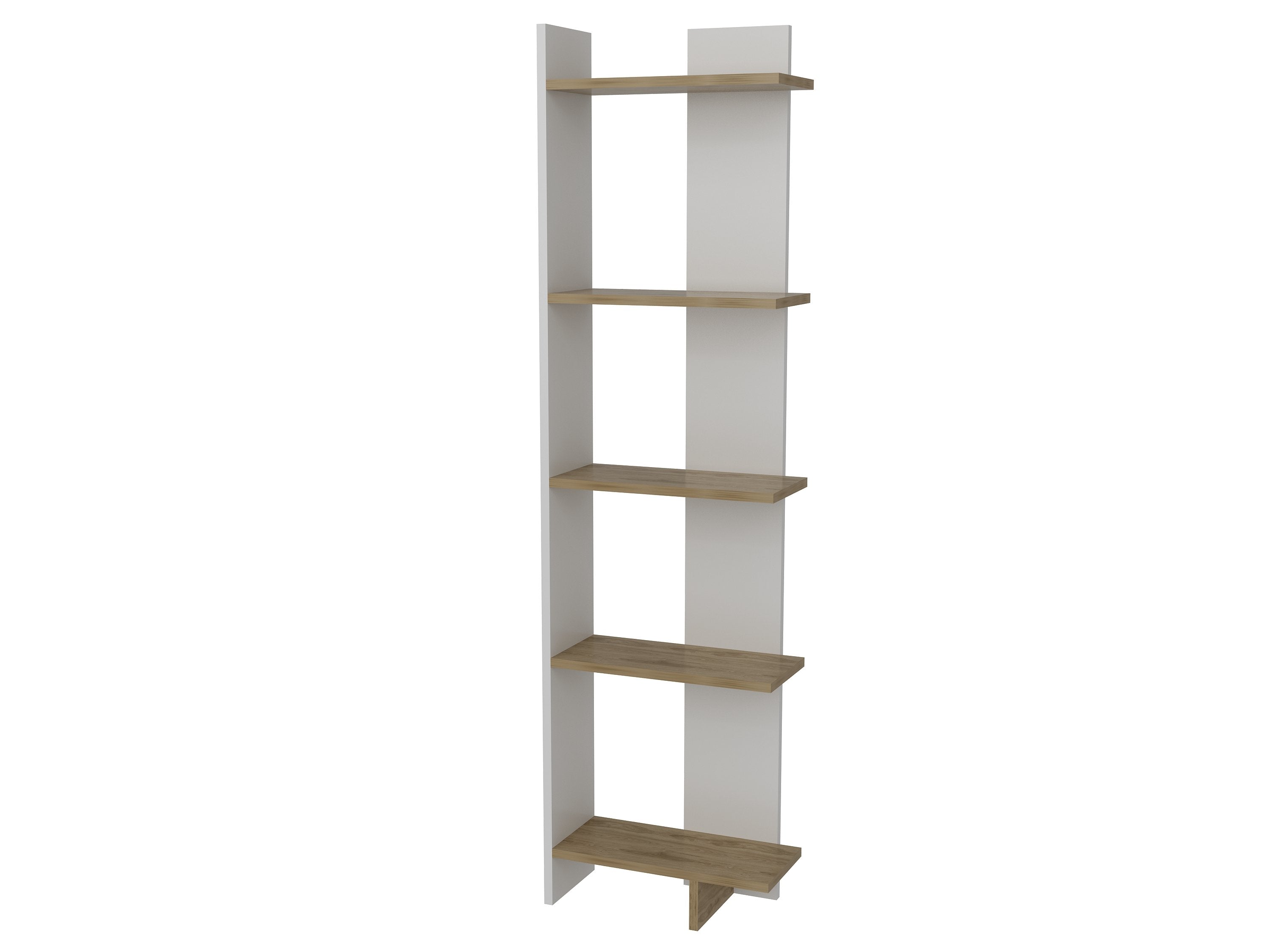 Alice 67" Tall Manufactured Wood Bookcase - Decorotika