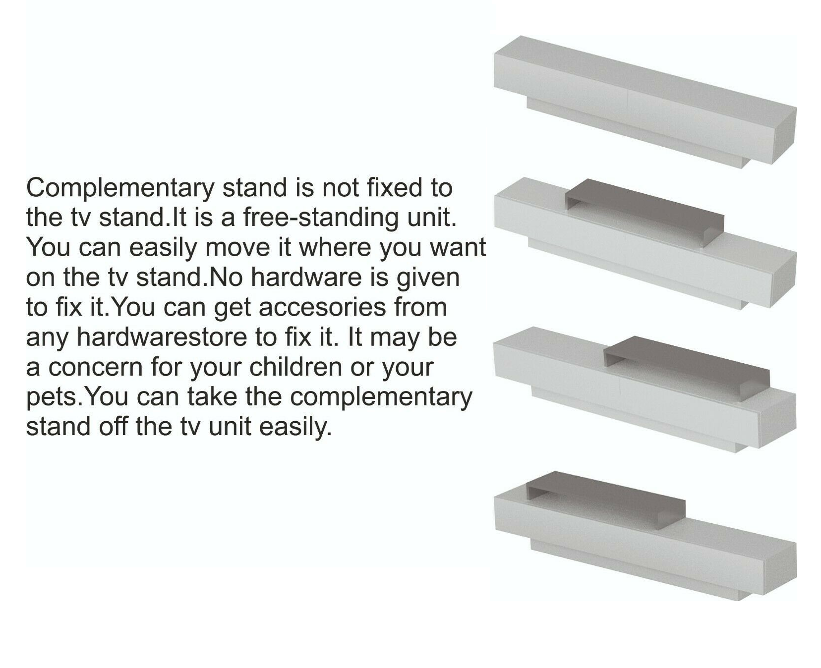 lusi tv stand shelf explanation