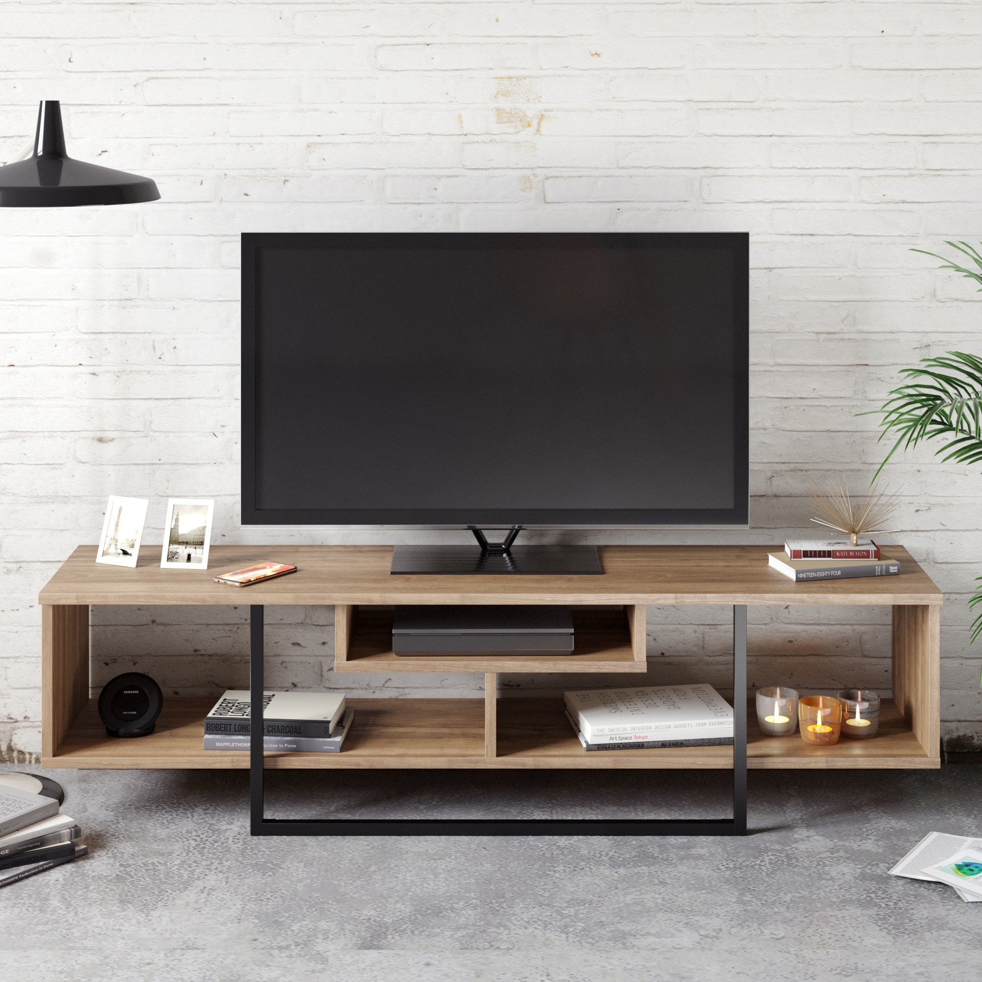 Asal 59'' TV Stand Media Consol for Up To 65'' TVs