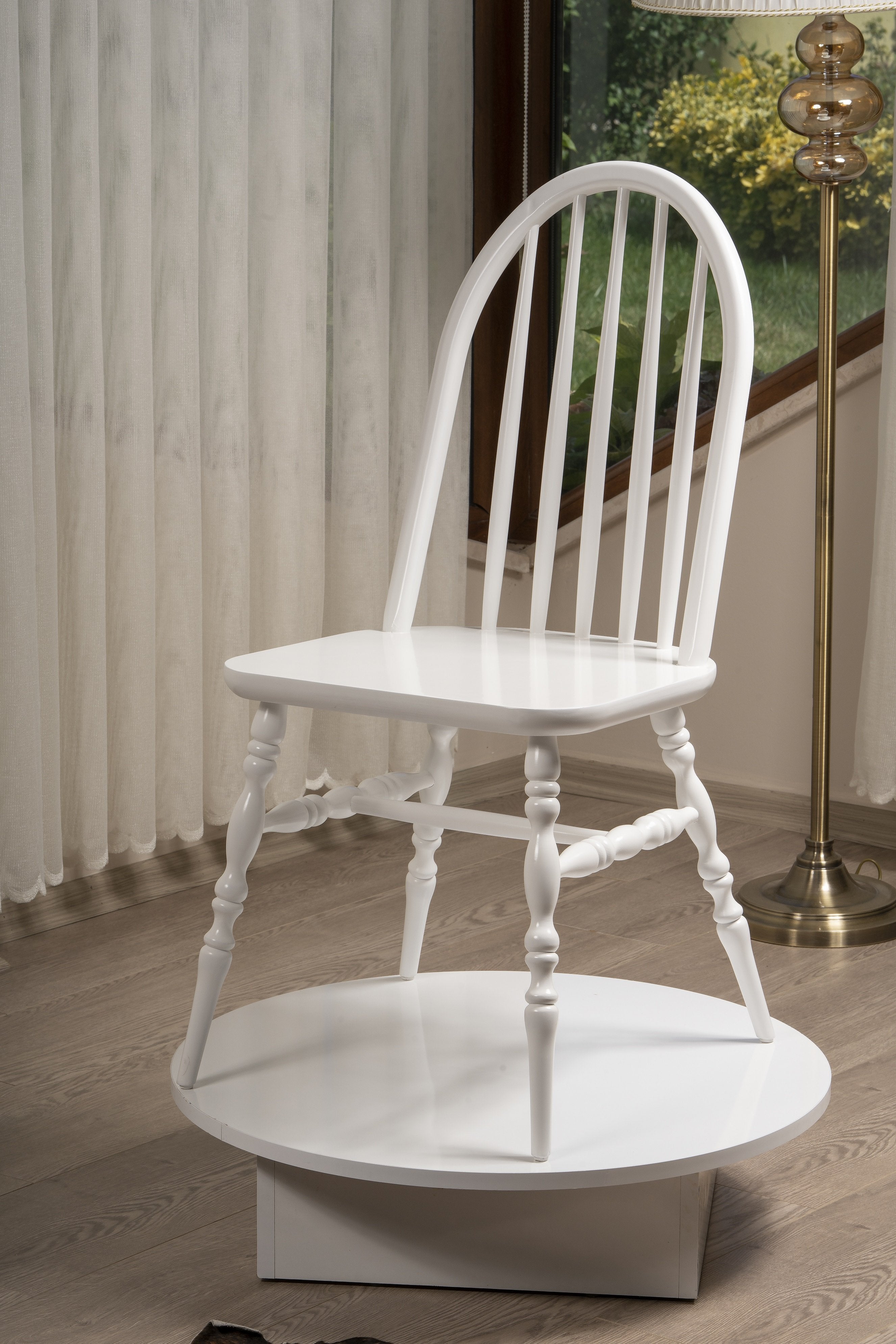 Eiffel Solid Wood Chair - Set of 2 - 36.8