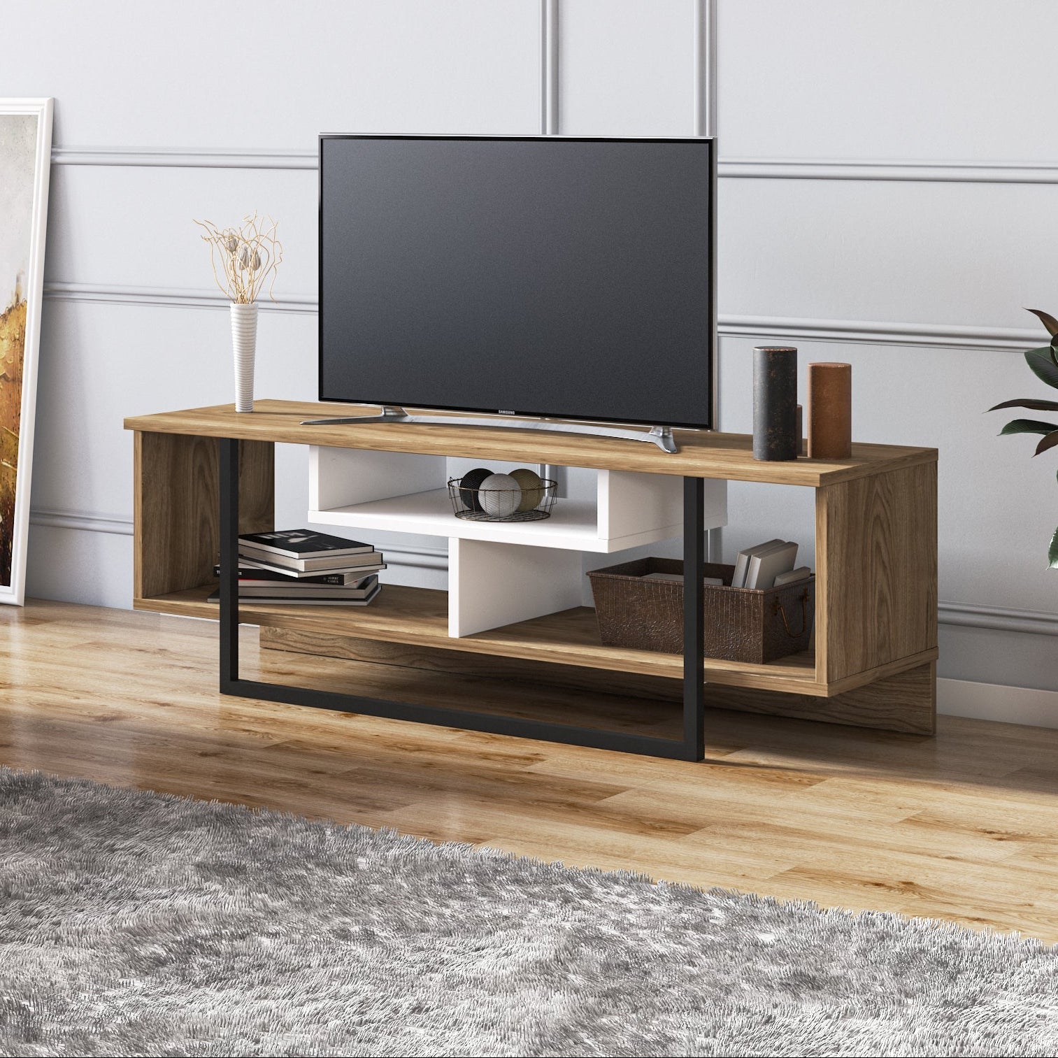 Small TV Stands Up To 47" Width