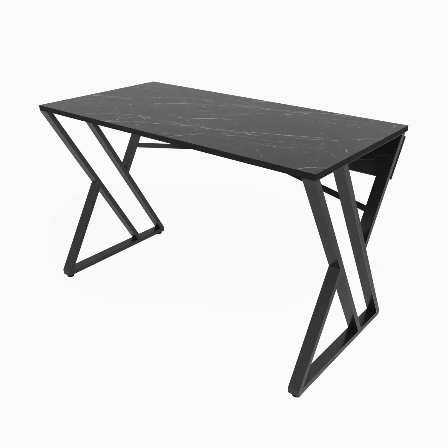 Gyza 47 inch Wide Computer Writing Desk with Metal Frame