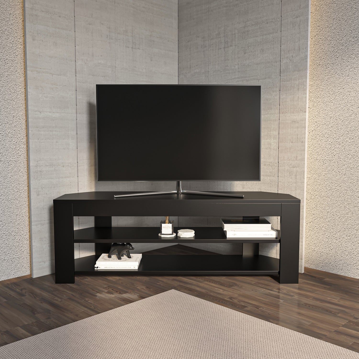 Rita 47" Wide Corner TV Stand