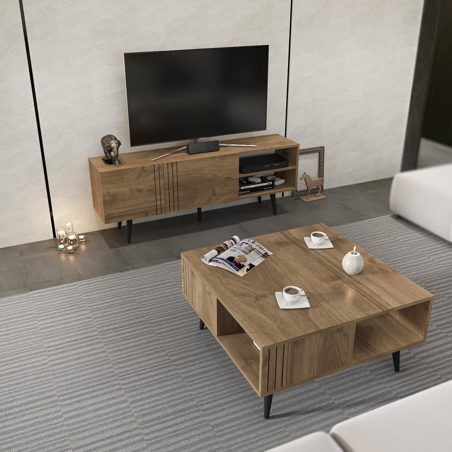 Ronas Modern Living Room Set