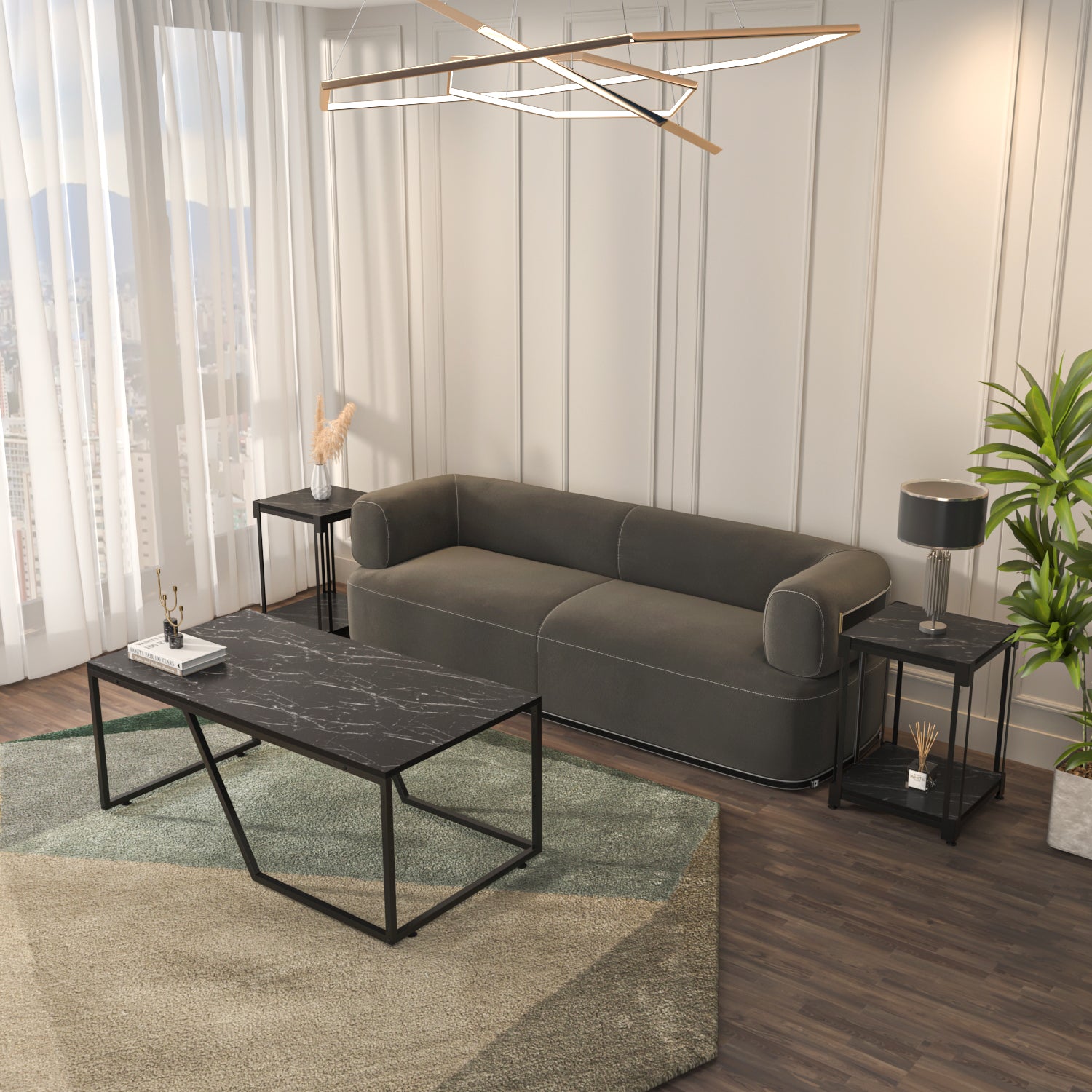 Wendy & Zenas Living Room Table Set