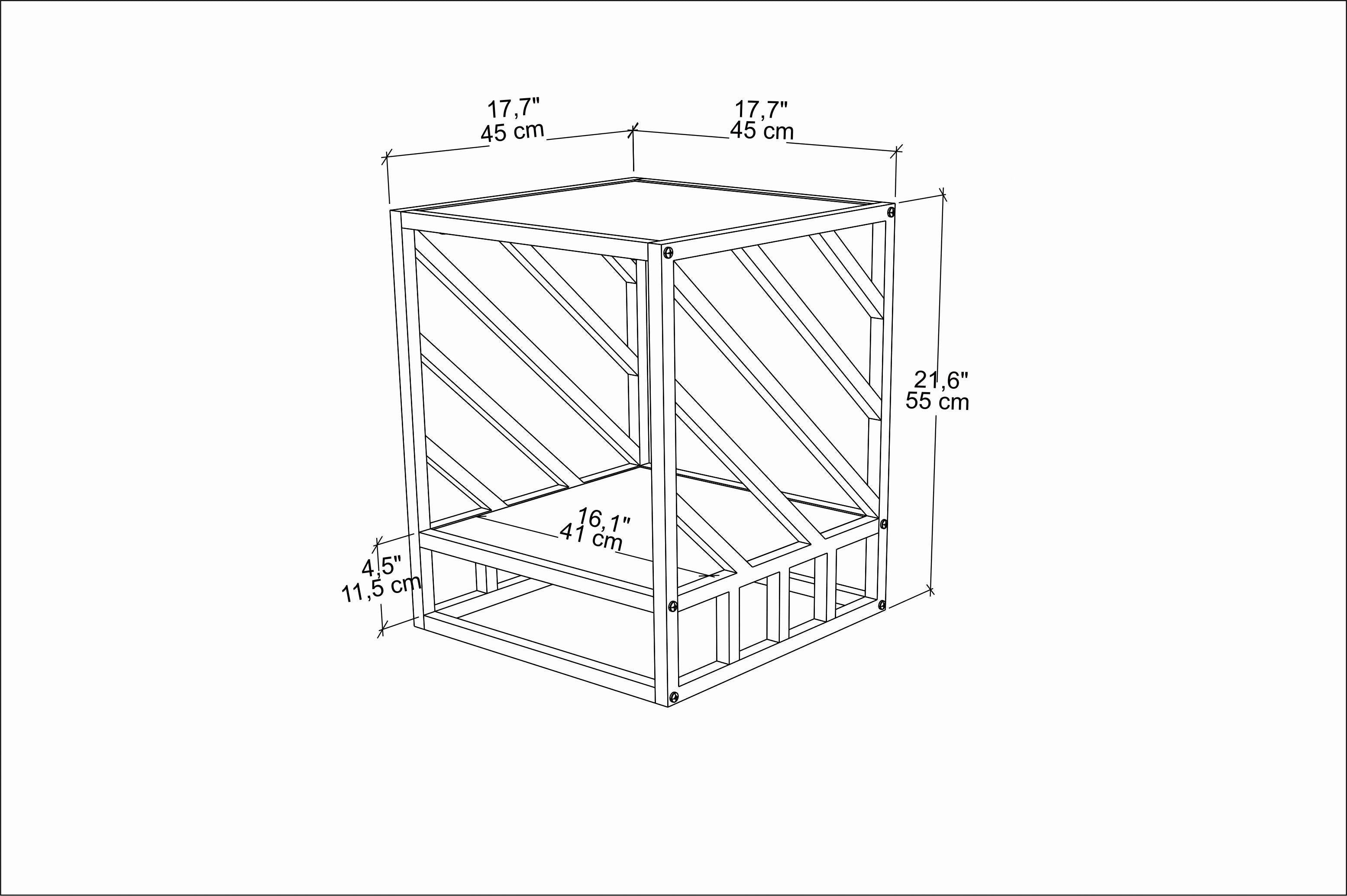 Flora & Norm Living Room Table Set