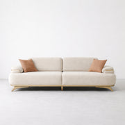 Lara Luxe Expandable Deep- 3 Seater Sofa (94")