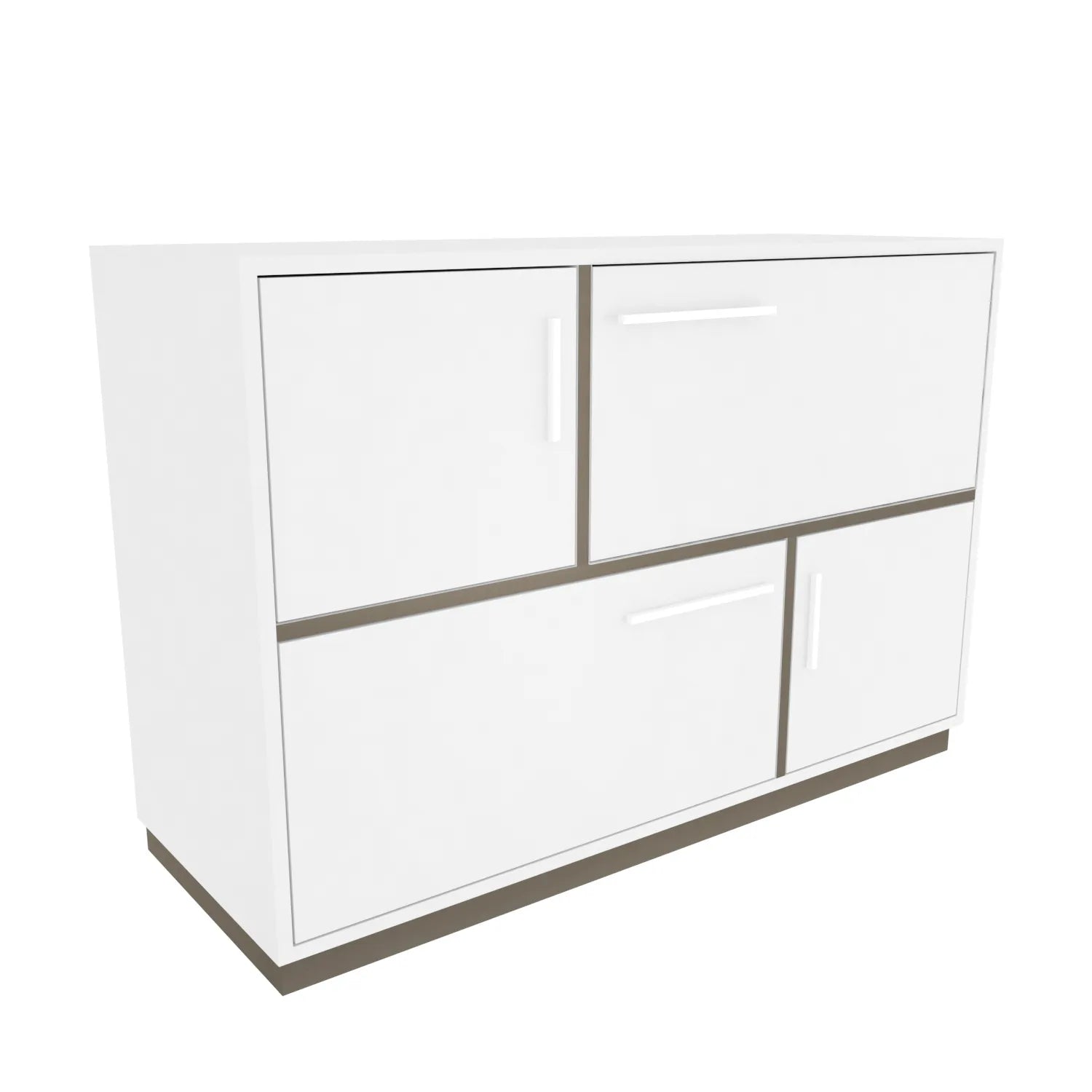 Mares 47" Wide Console with 4 Cabinets | Sideboard
