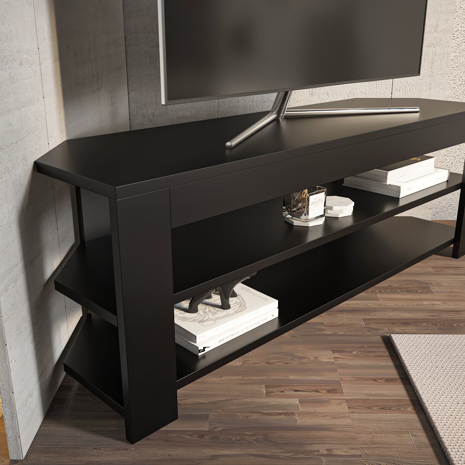 Rita 47" Wide Corner TV Stand