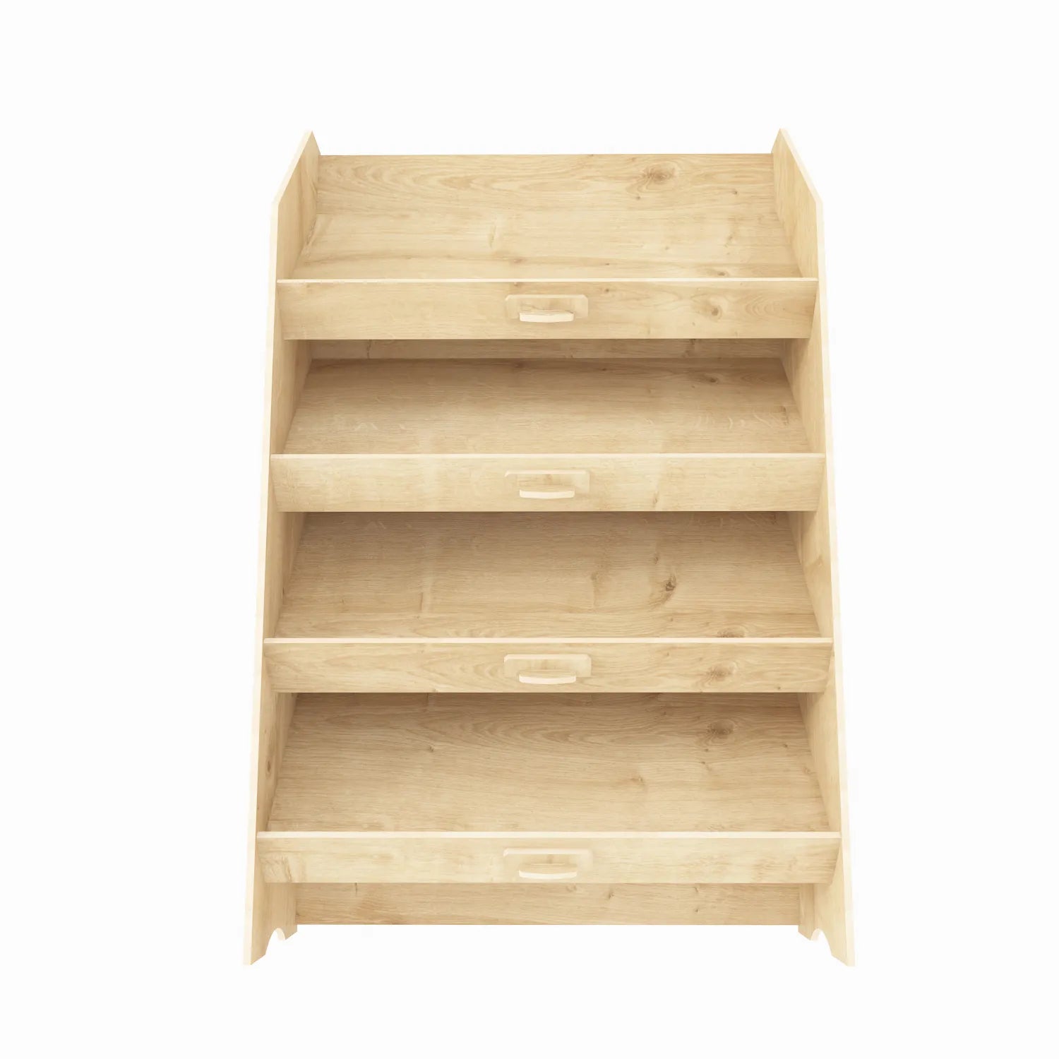 Aros 39" Tall MDF Bookcase | Bookshelf | Display Unit