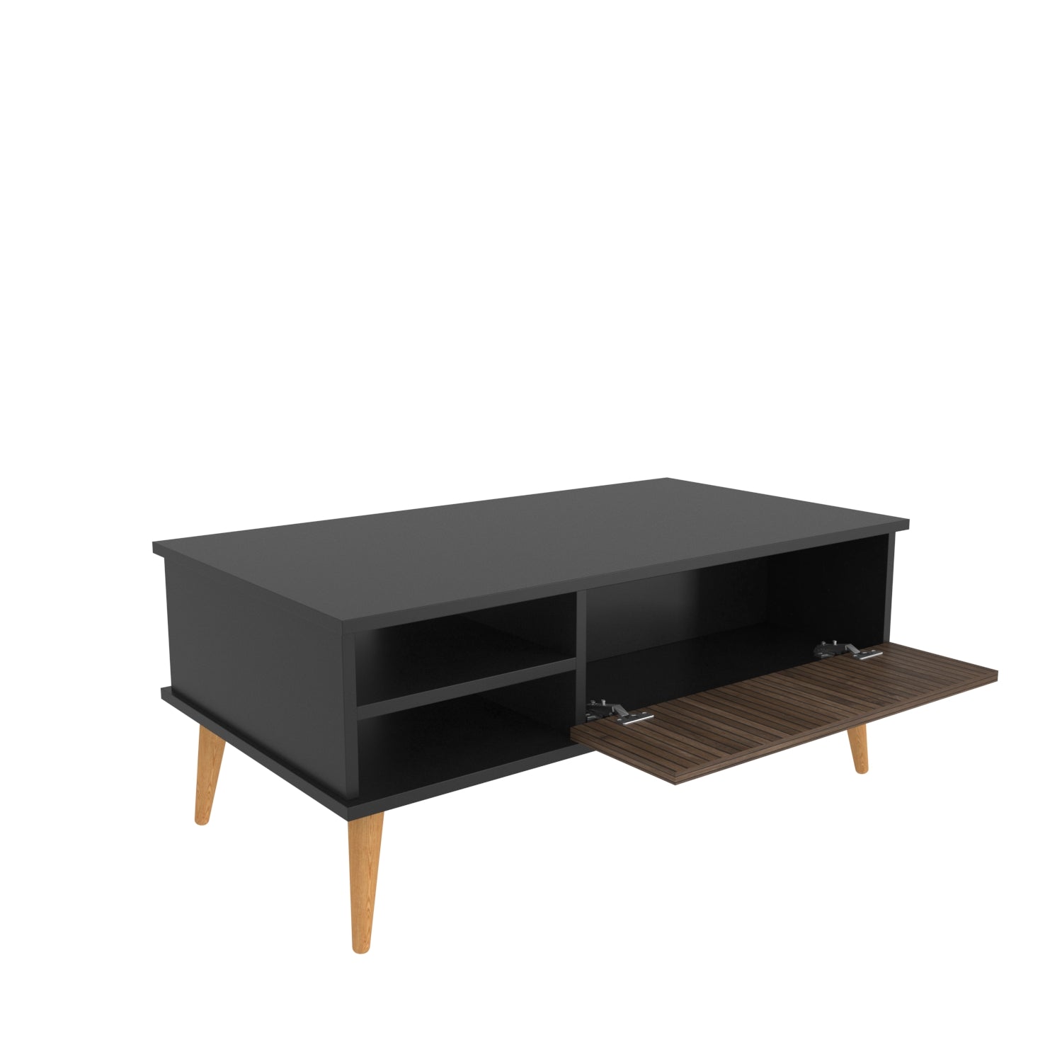 Como 47" Wide Coffee Table with Cabinet