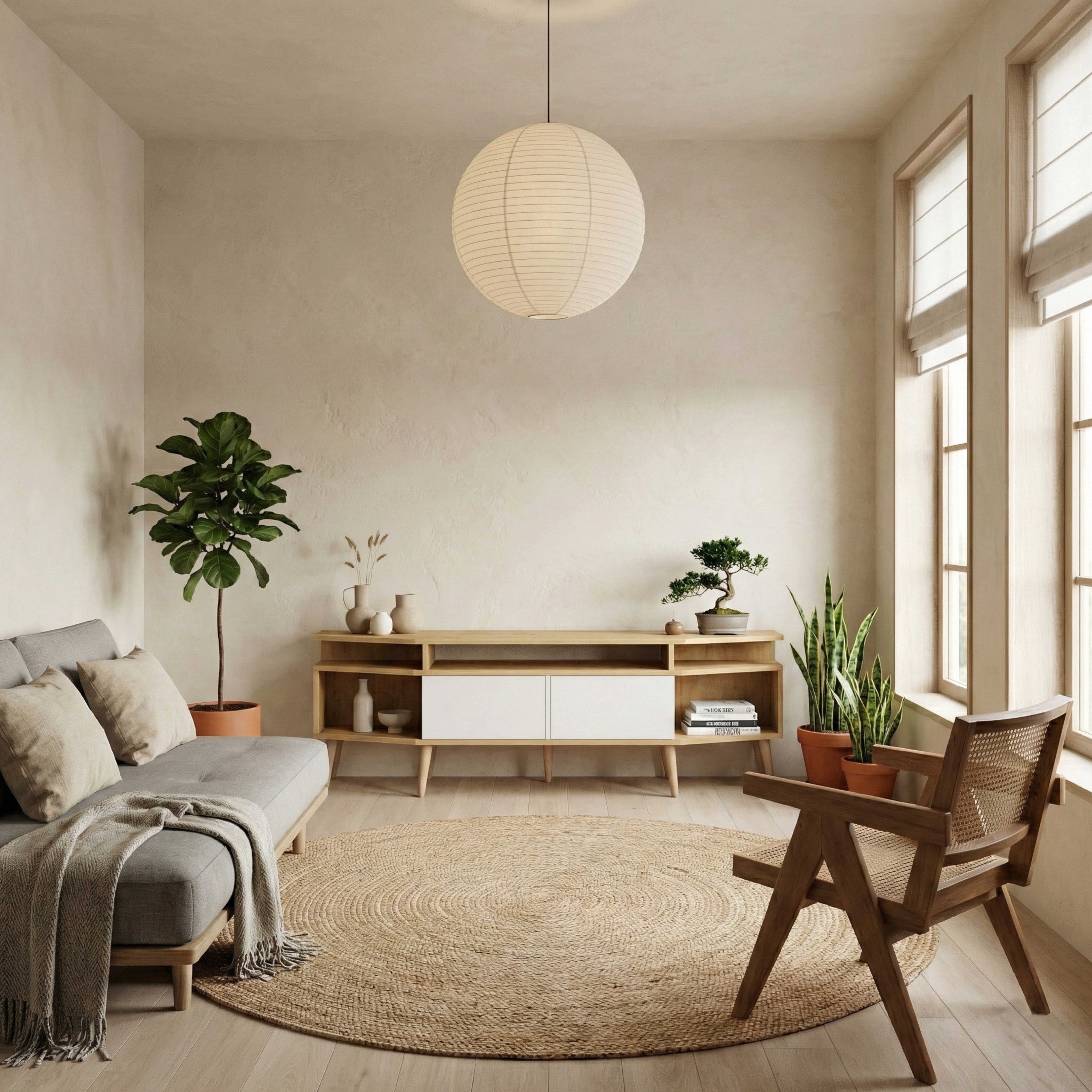 Dennis 71 in Wide Modern TV Stand Media Console with Storage for TVs up to 80 in