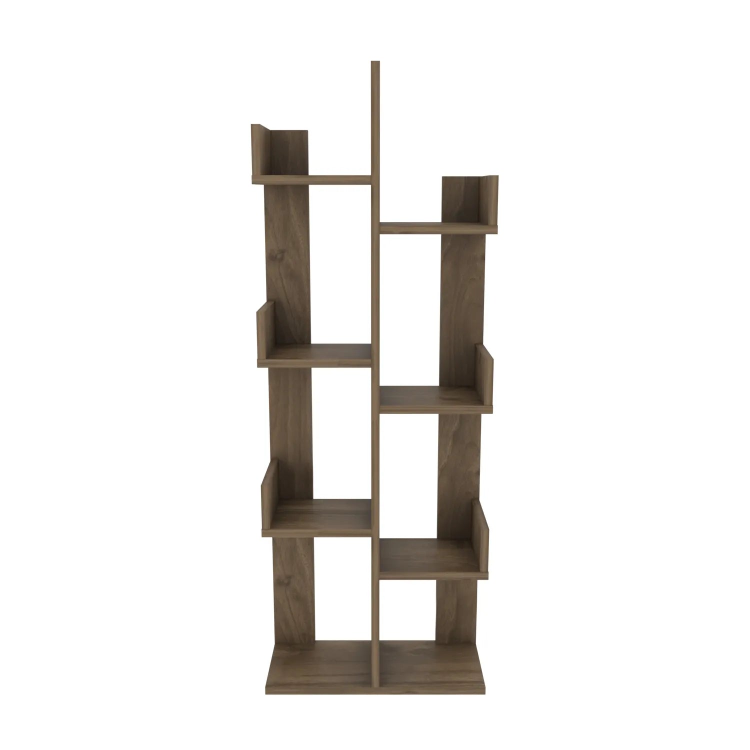 Luisa 54 in Tall Modern Tree Style Bookshelf