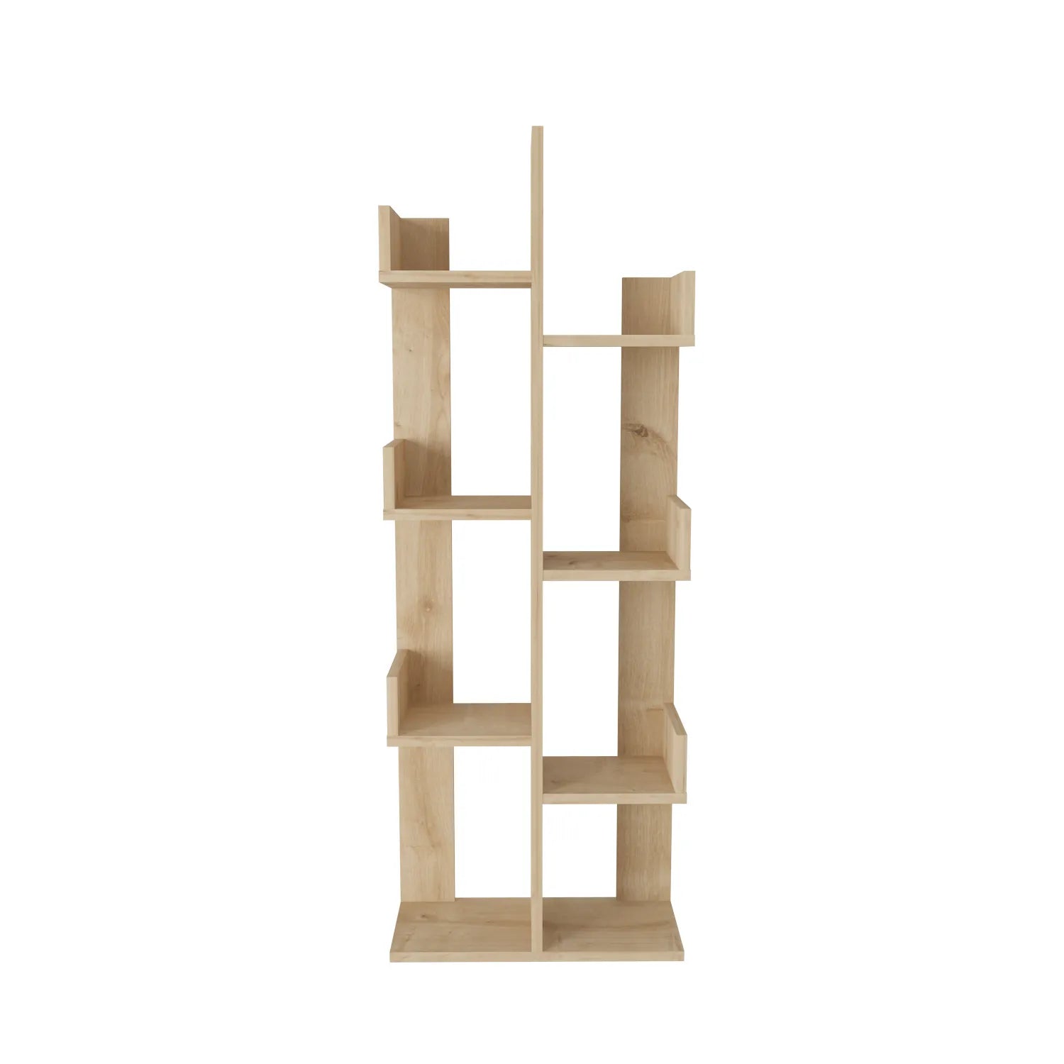 Luisa 54 in Tall Modern Tree Style Bookshelf