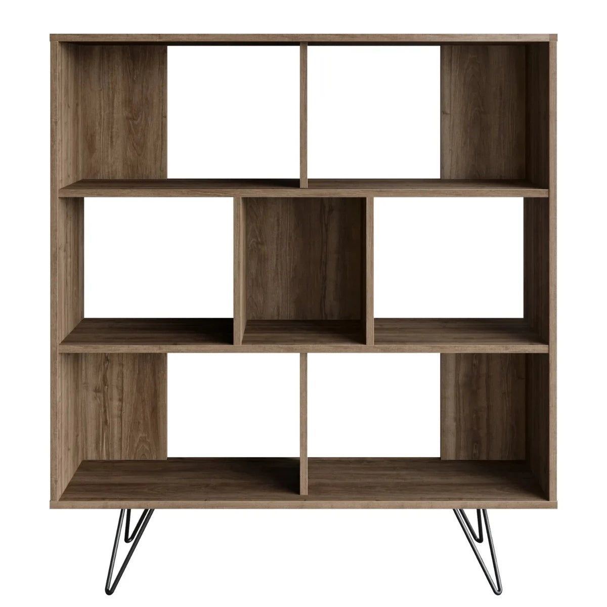 mistico bookcase walnut