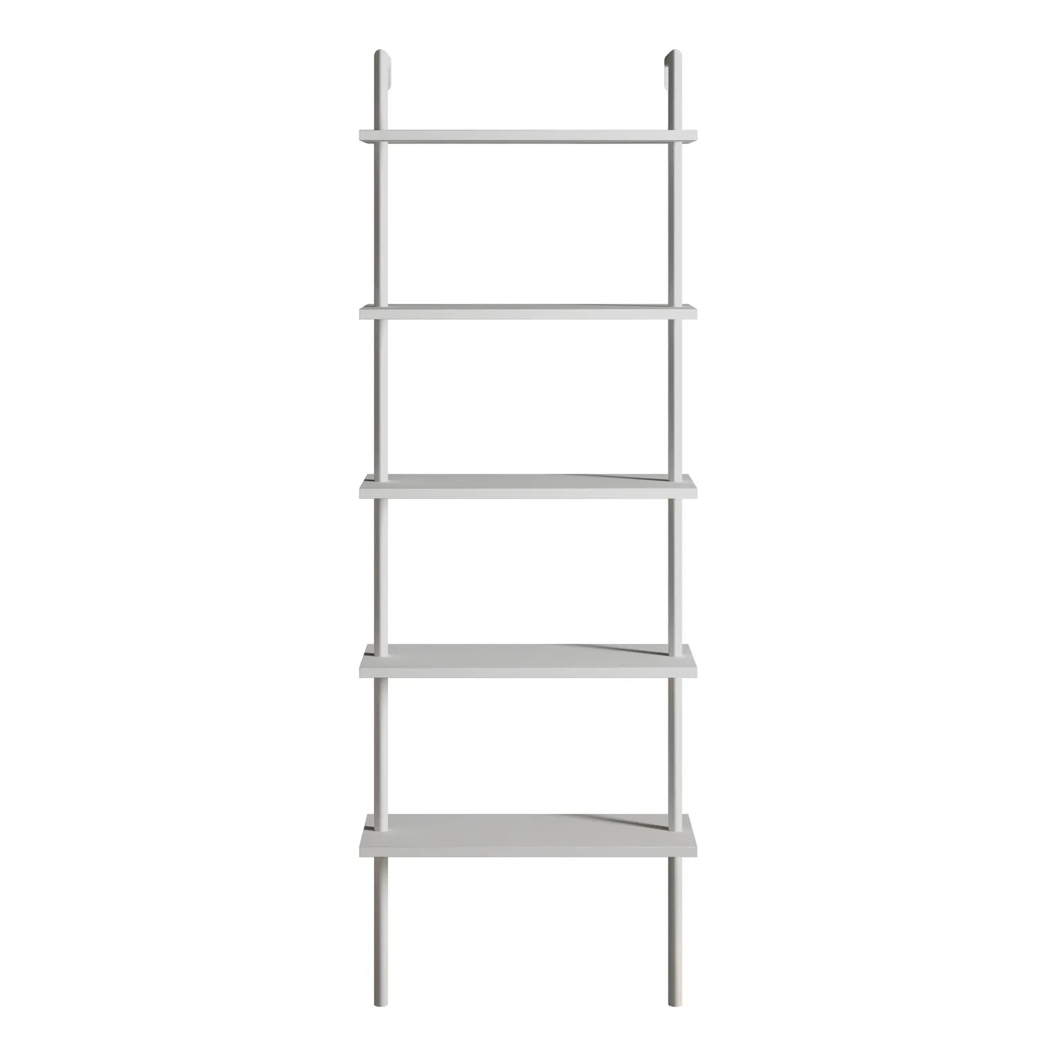 paula ladder bookcase white background
