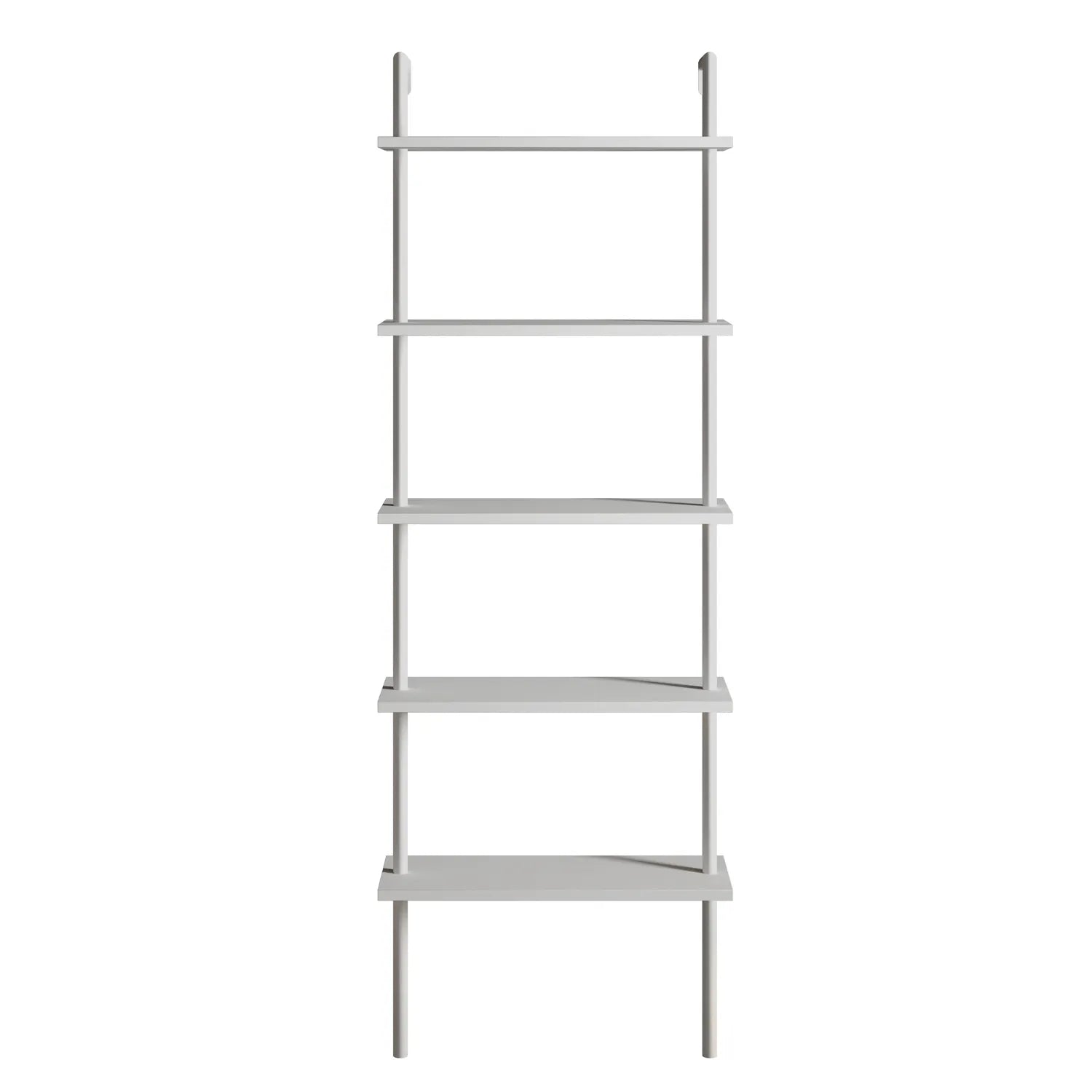 Piante 68 inches Tall Metal Manufactured Wood Accent Ladder Bookcase