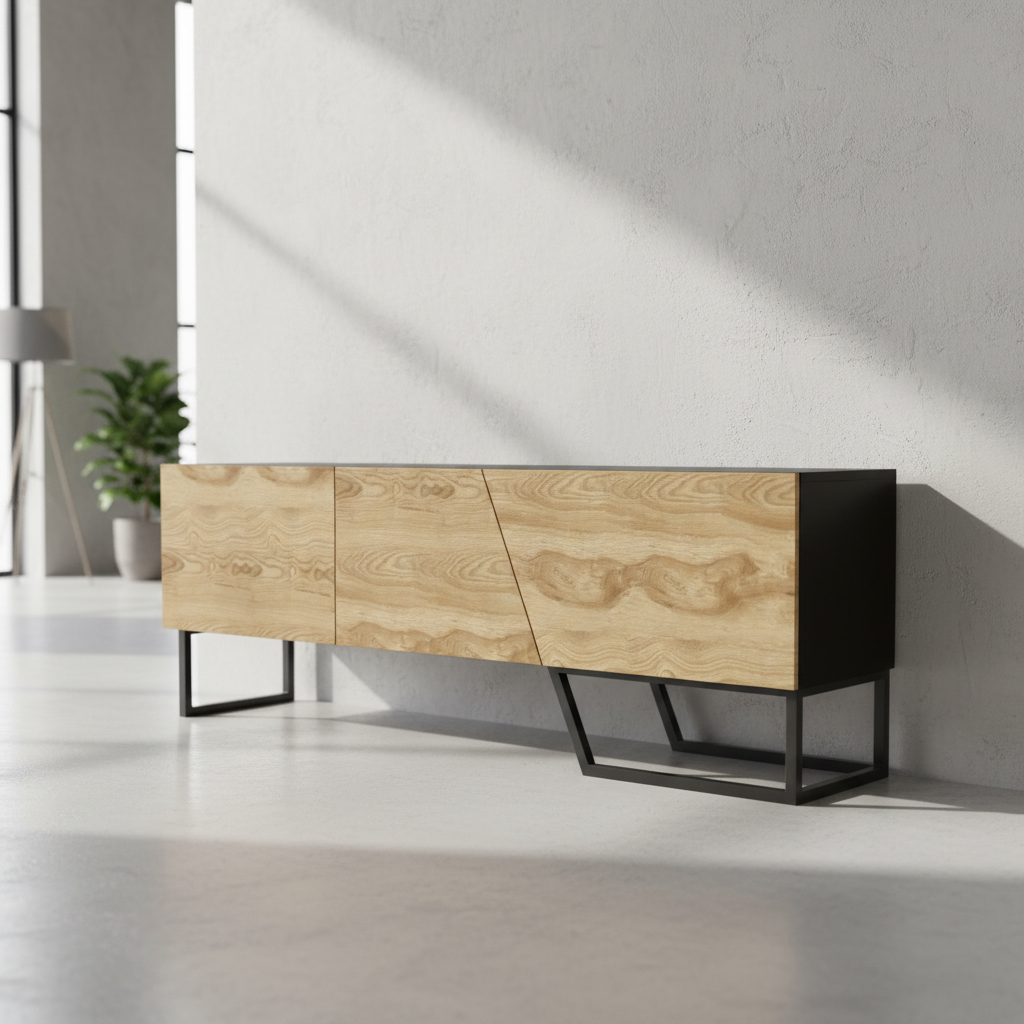 Parla 59" Modern TV Stand & Media Console for TVs up to 65"