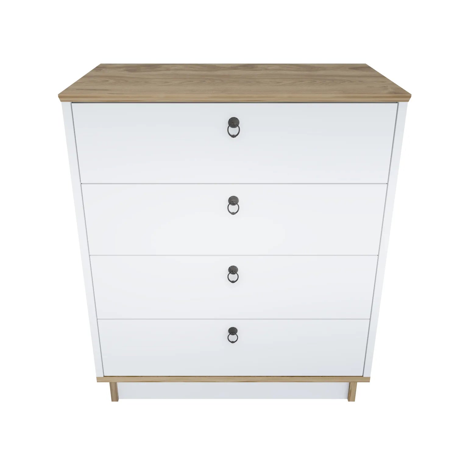 Sahra 28" Wide Modern Dresser with Four Drawers | Lingerie Chest
