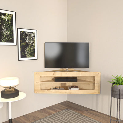 Sala 47" Wide Floating TV Stand | Corner TV Stand | MDF TV Stand