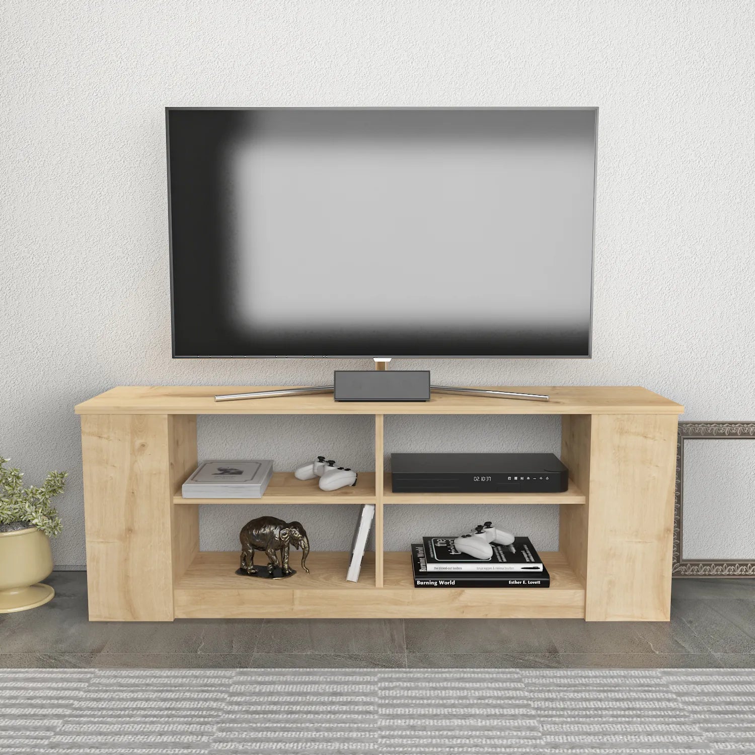 Space 55" Wide TV Stand for TVs up to 65'' | Media Console