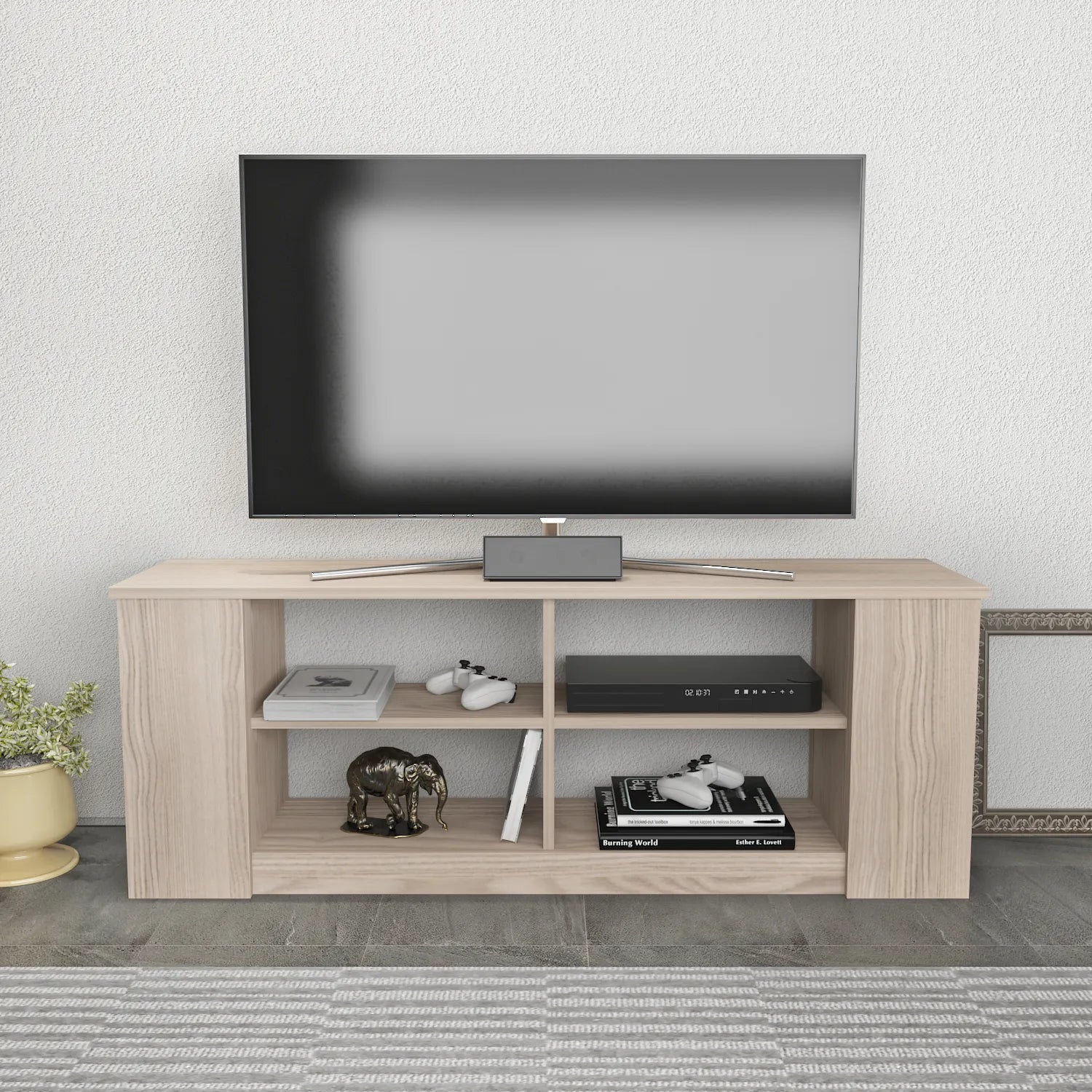 Space 55" Wide TV Stand for TVs up to 65'' | Media Console