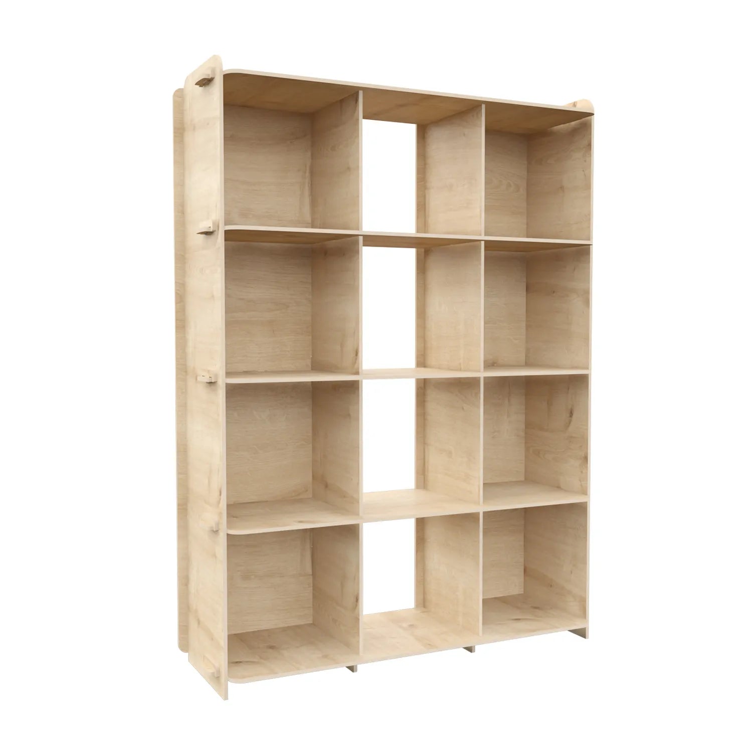 Zimba 52" Tall MDF Bookcase | Bookshelf | Display Unit