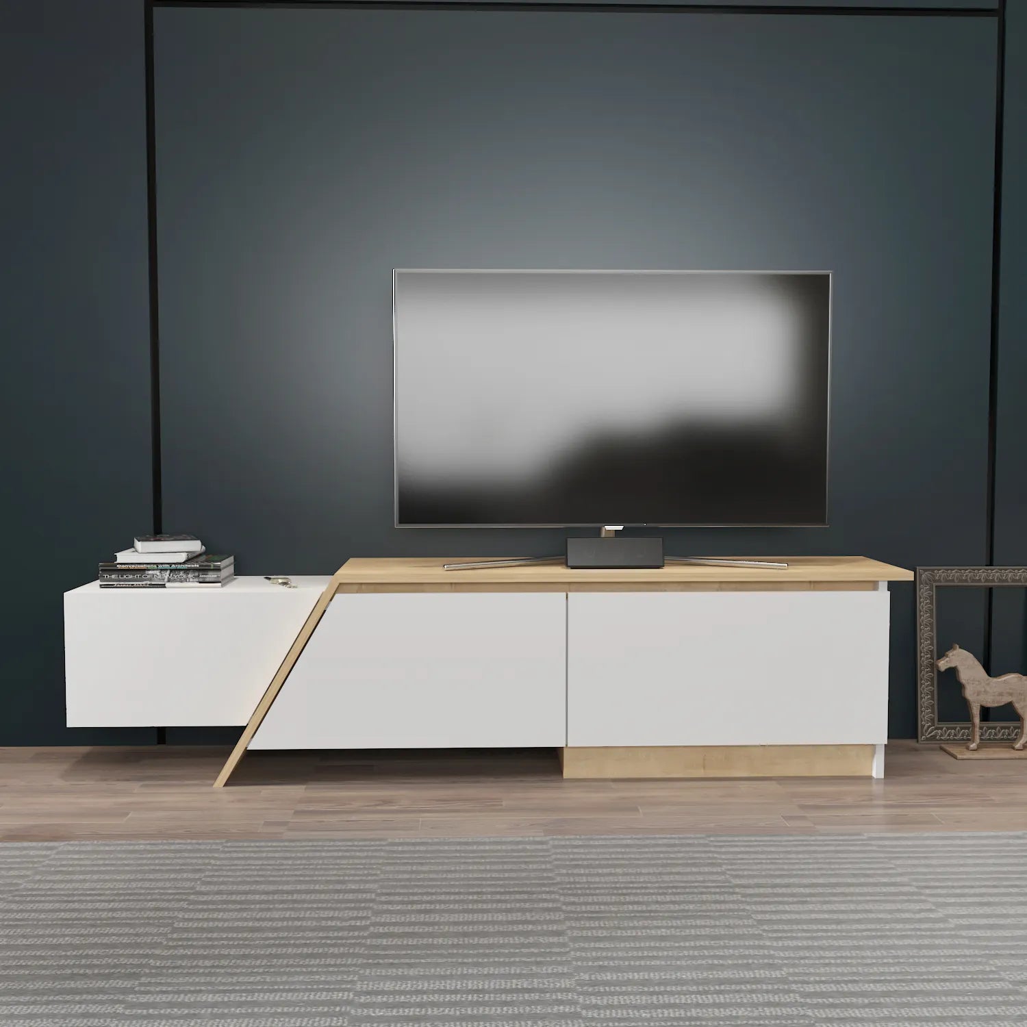 Zonas 71" Wide TV Stand and Media Console for TVs up to 65"